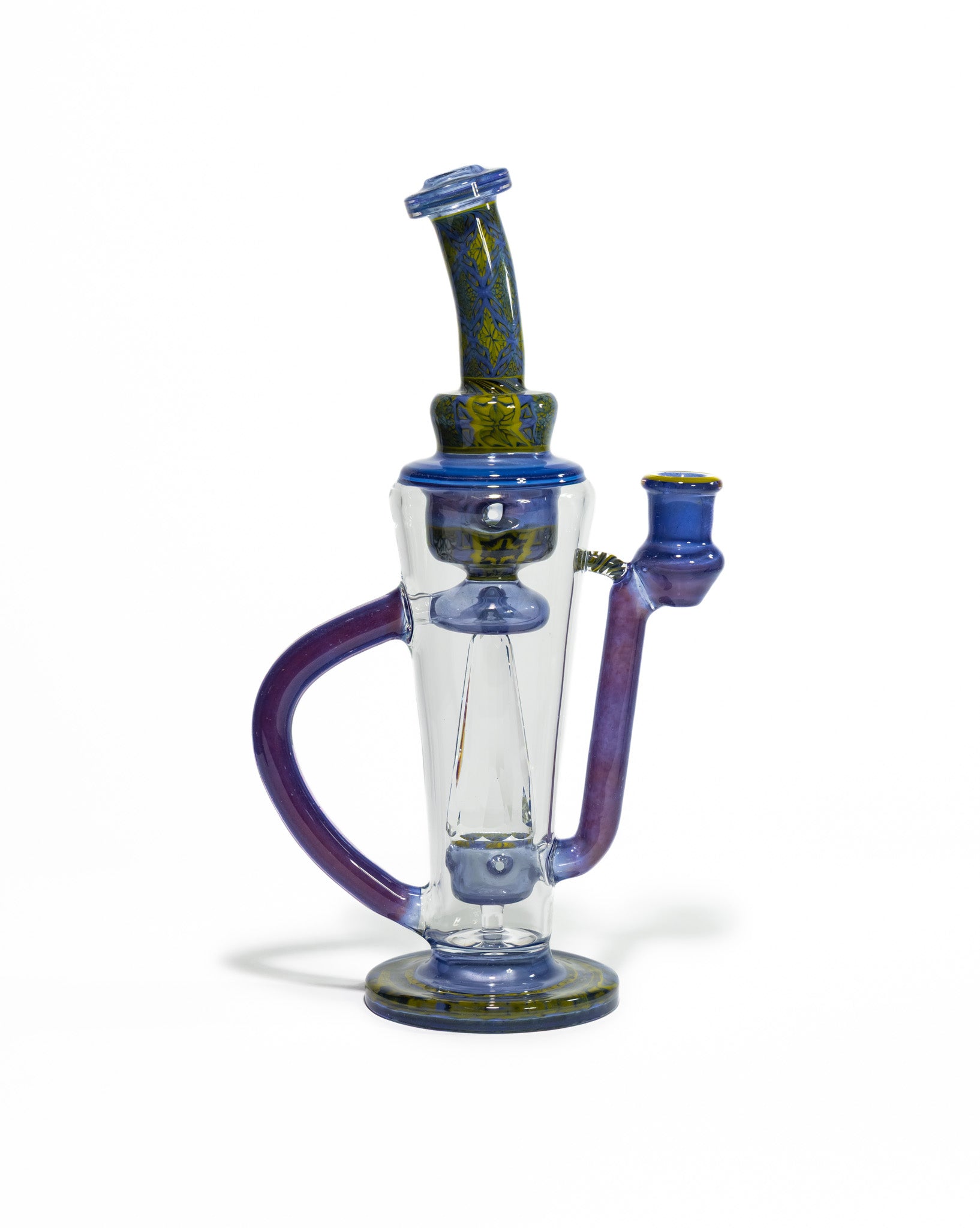Gobs Glass - Millie Recycler - Blue & Green