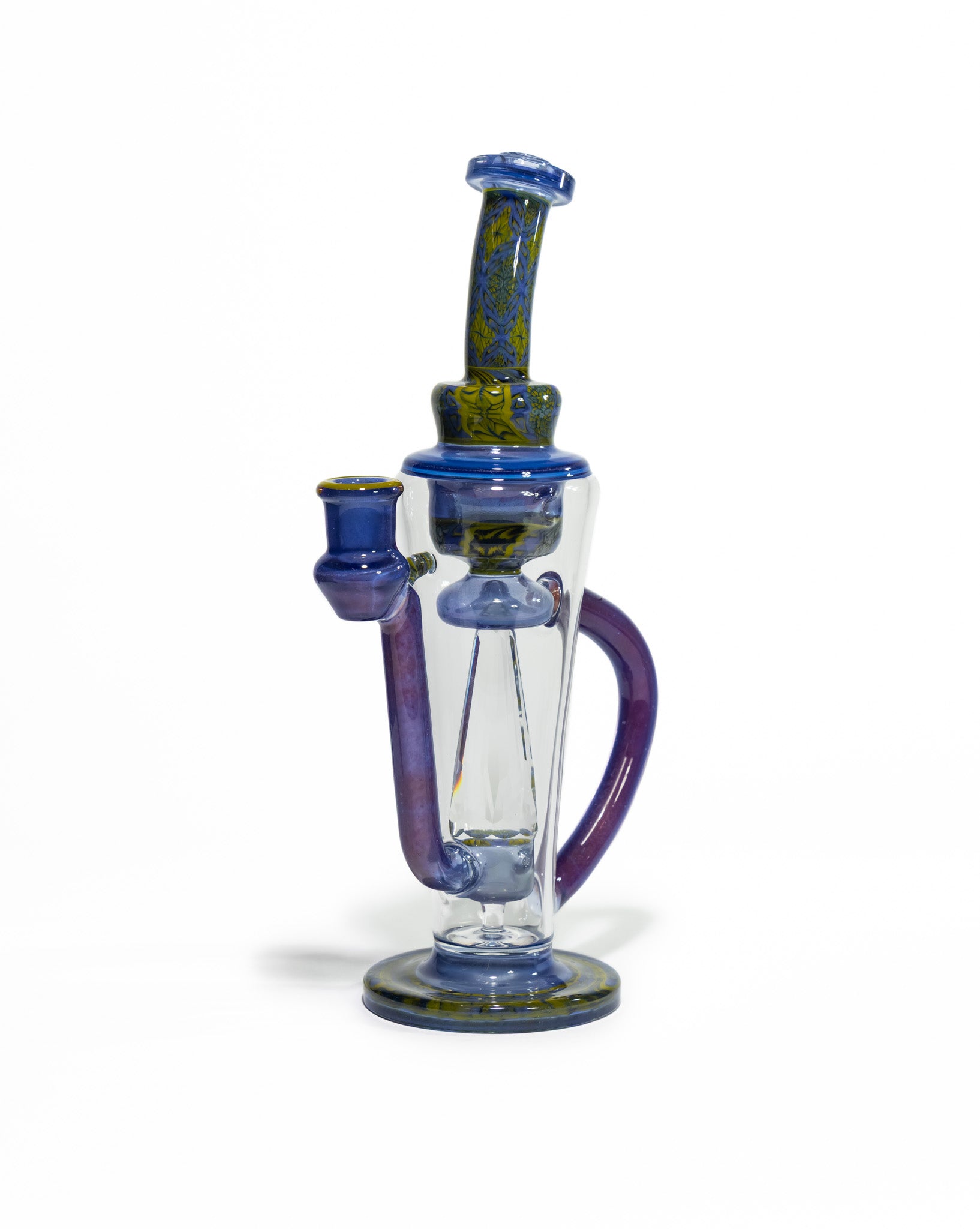 Gobs Glass - Millie Recycler - Blue & Green