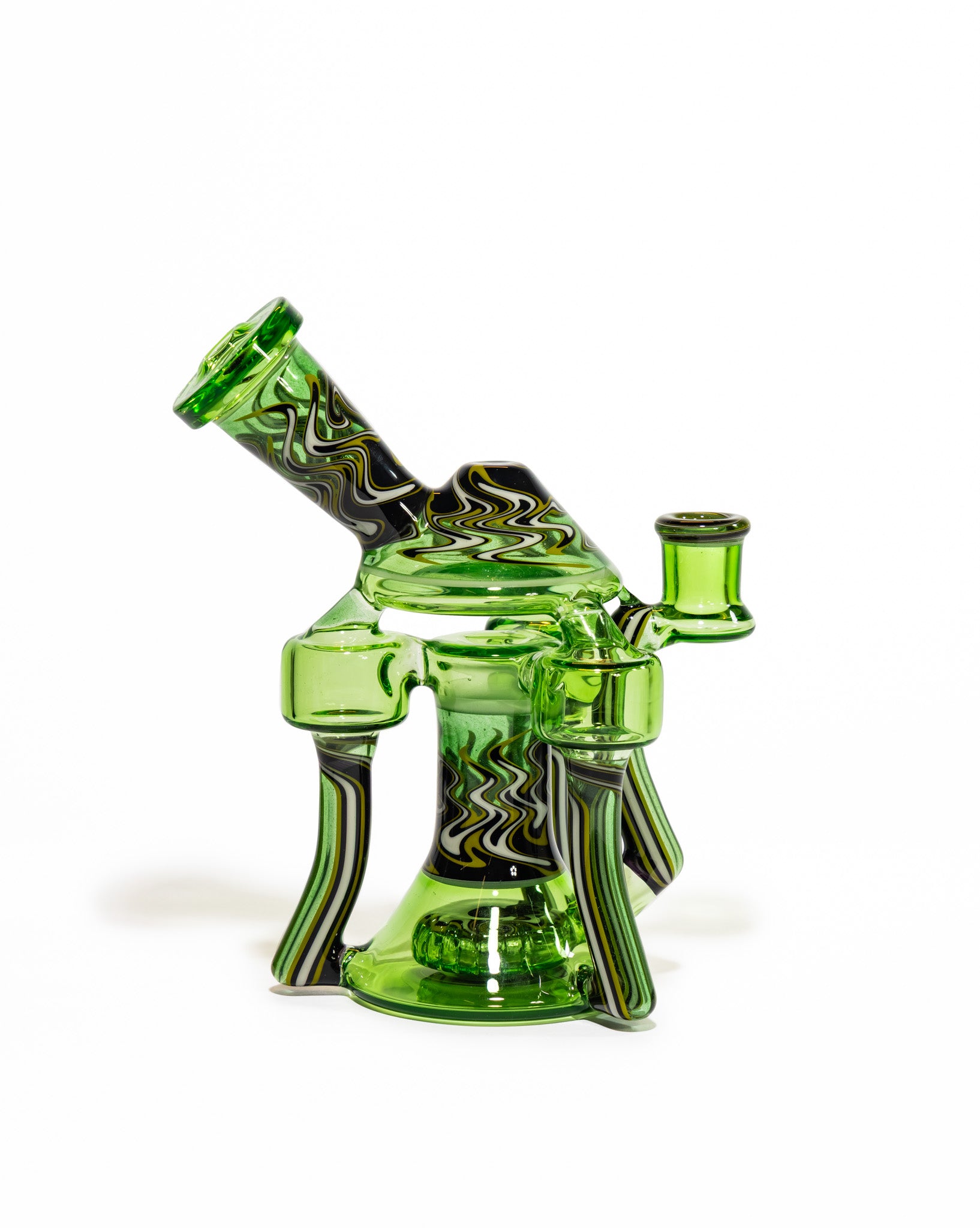 Gobs Glass - Triple Uptake Recycler - Green