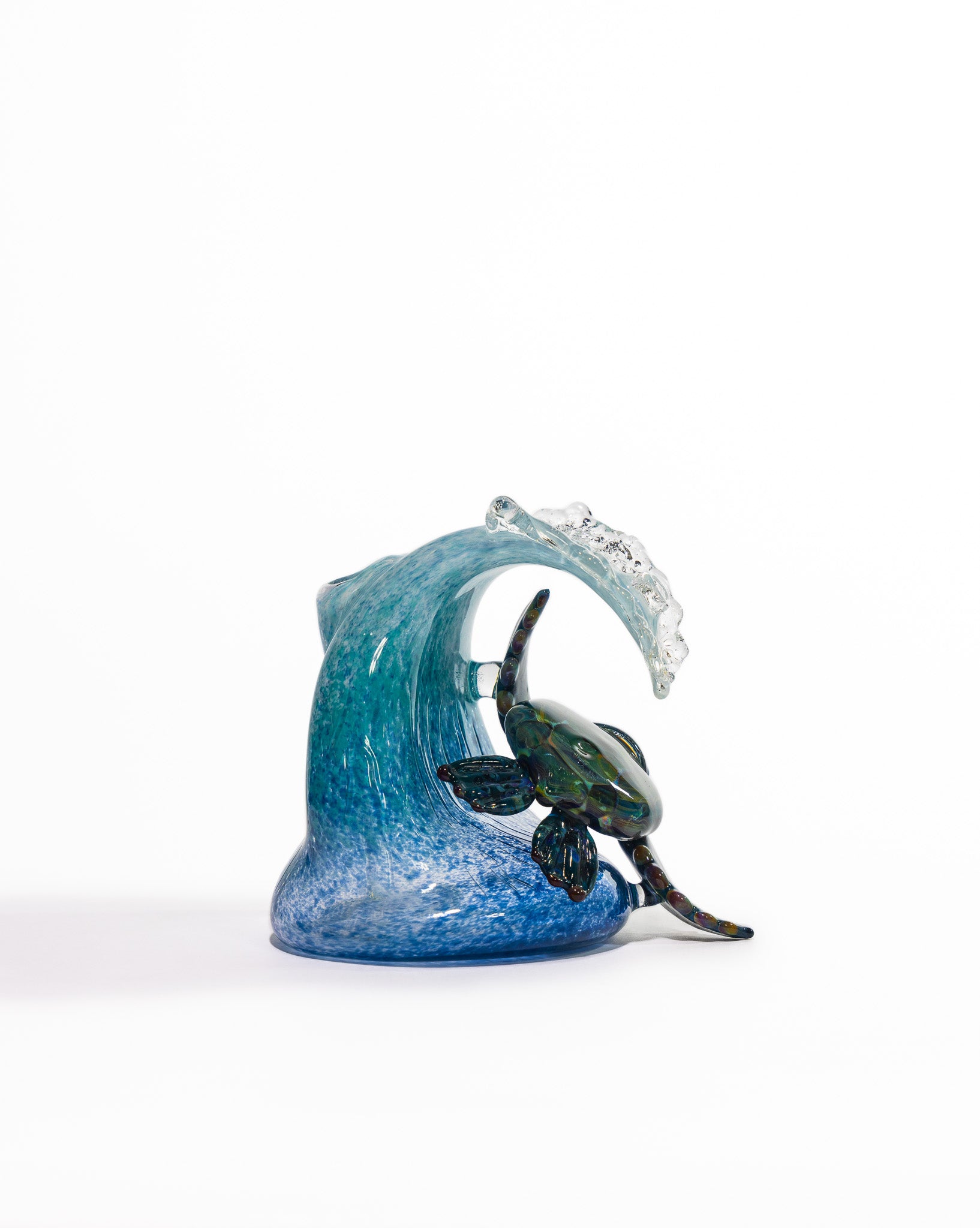 Black Sand Glass - Sea Turtle Wave Rider Rig
