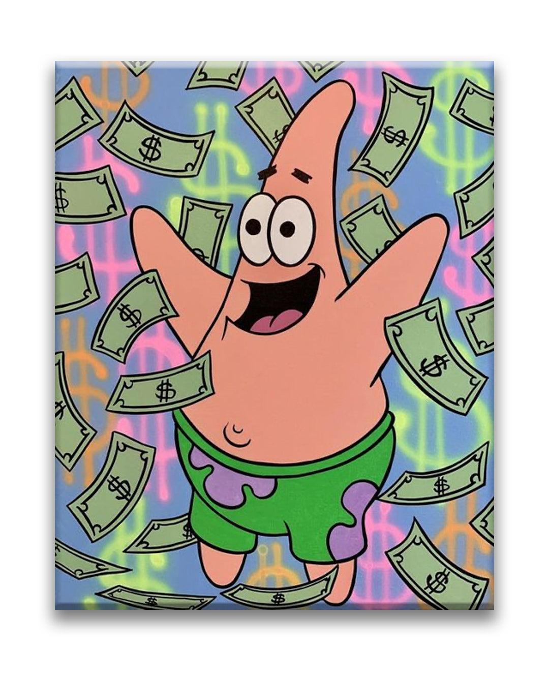 HeadyPaints - Patrick Star Raining Money