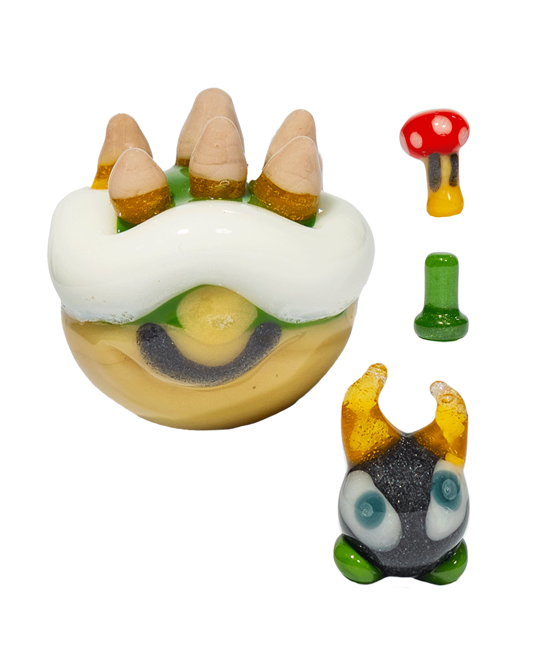 Prophecy Glass - Slurper Set - Mario Themed