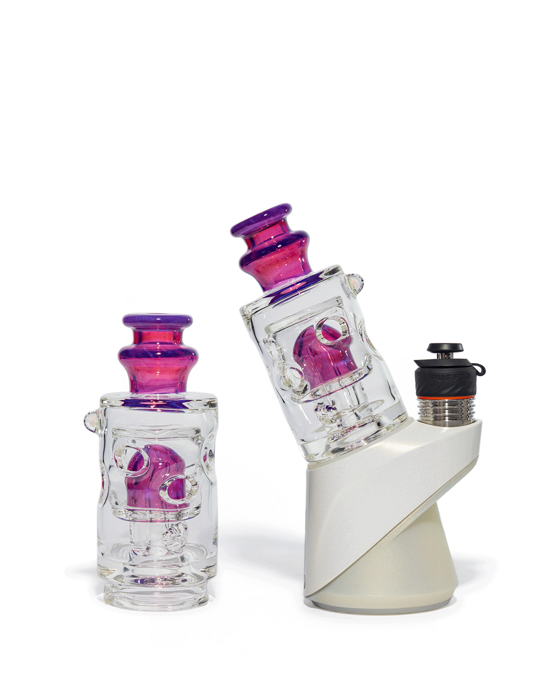 Randohm Glass - Straight Fab Puffco Top - Royal Jelly