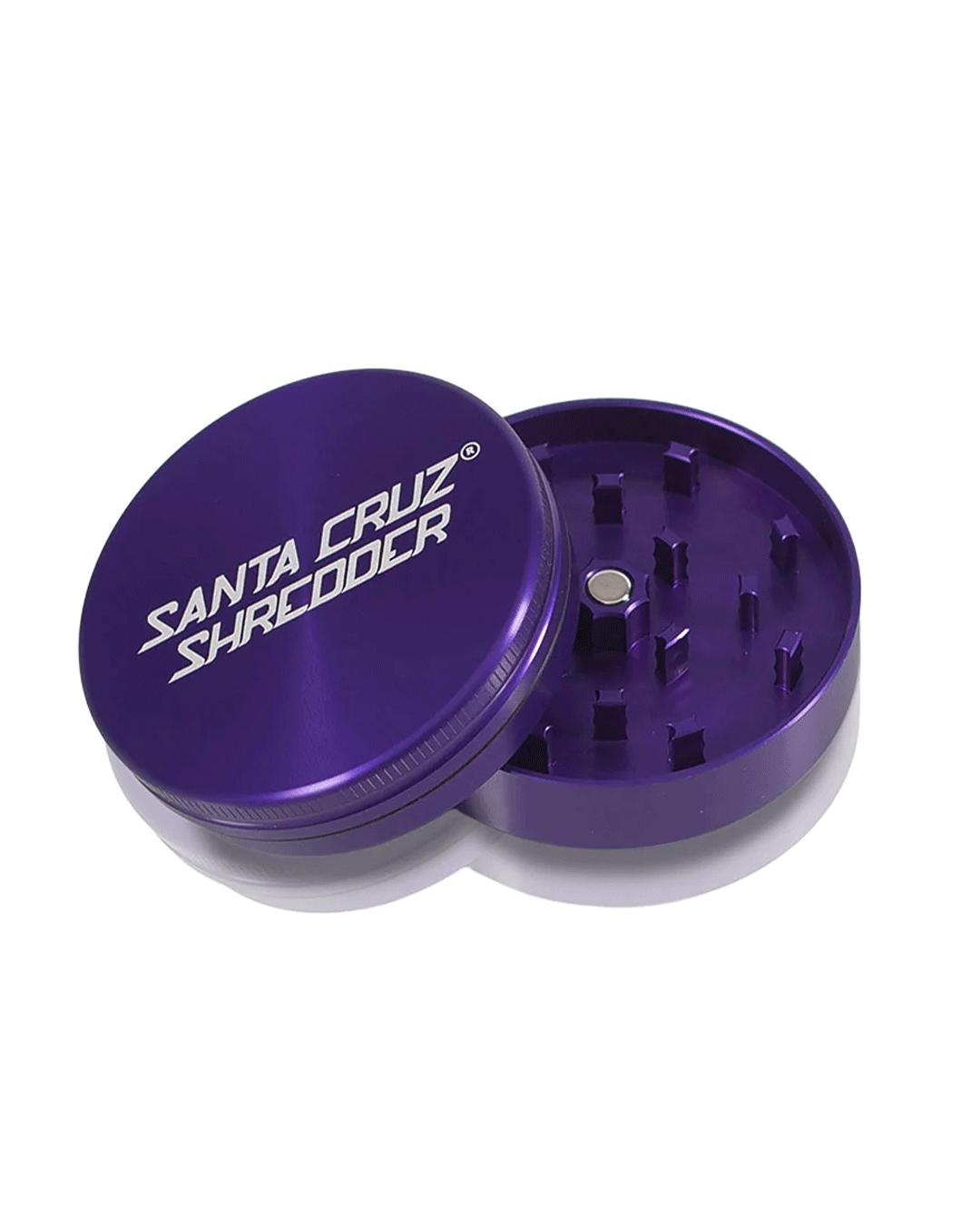 Santa Cruz Shredder - Aluminum 2 Piece Herb Grinders - Large