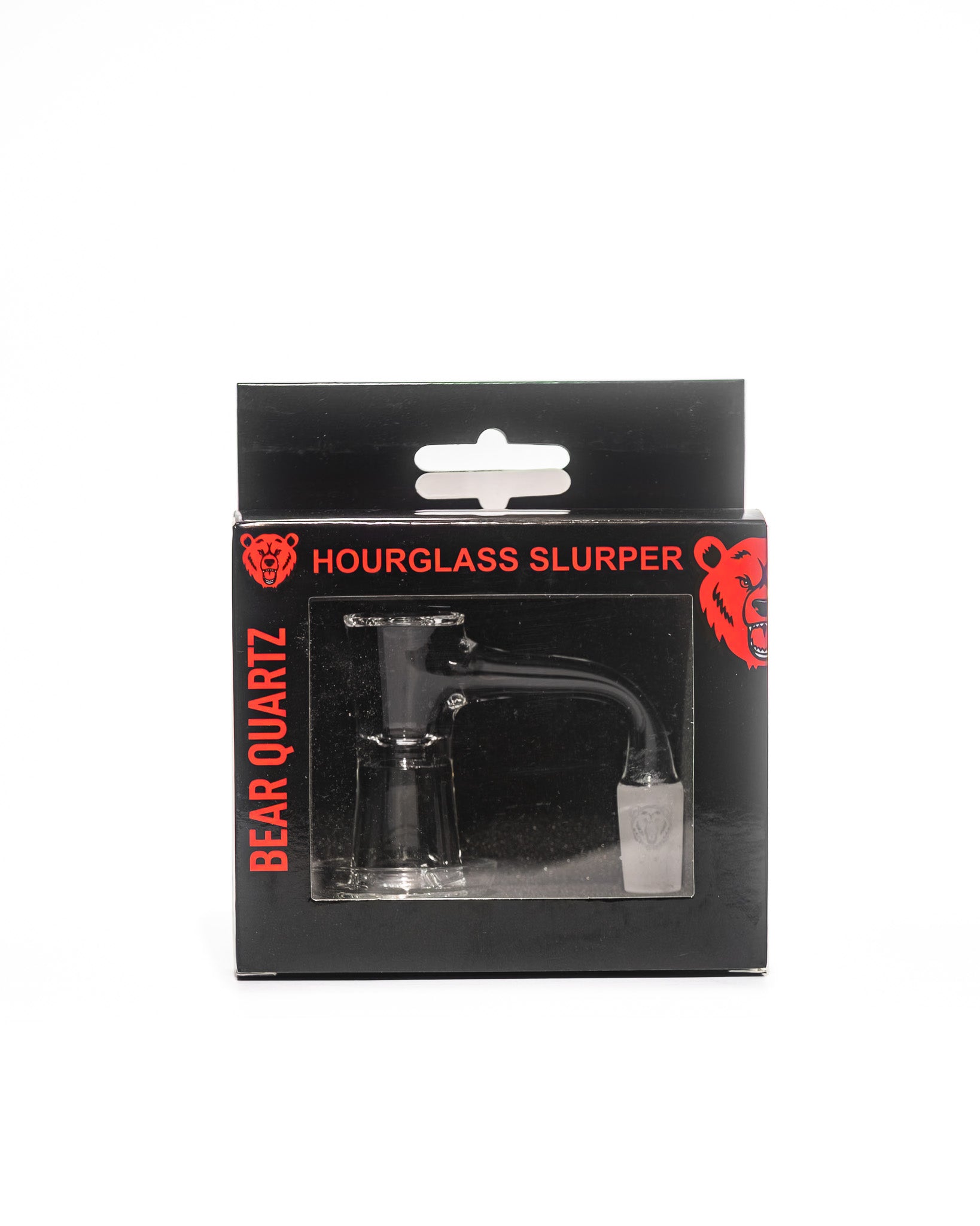 Bear Quartz - Hourglass Slurper Banger - 14mm / 90°