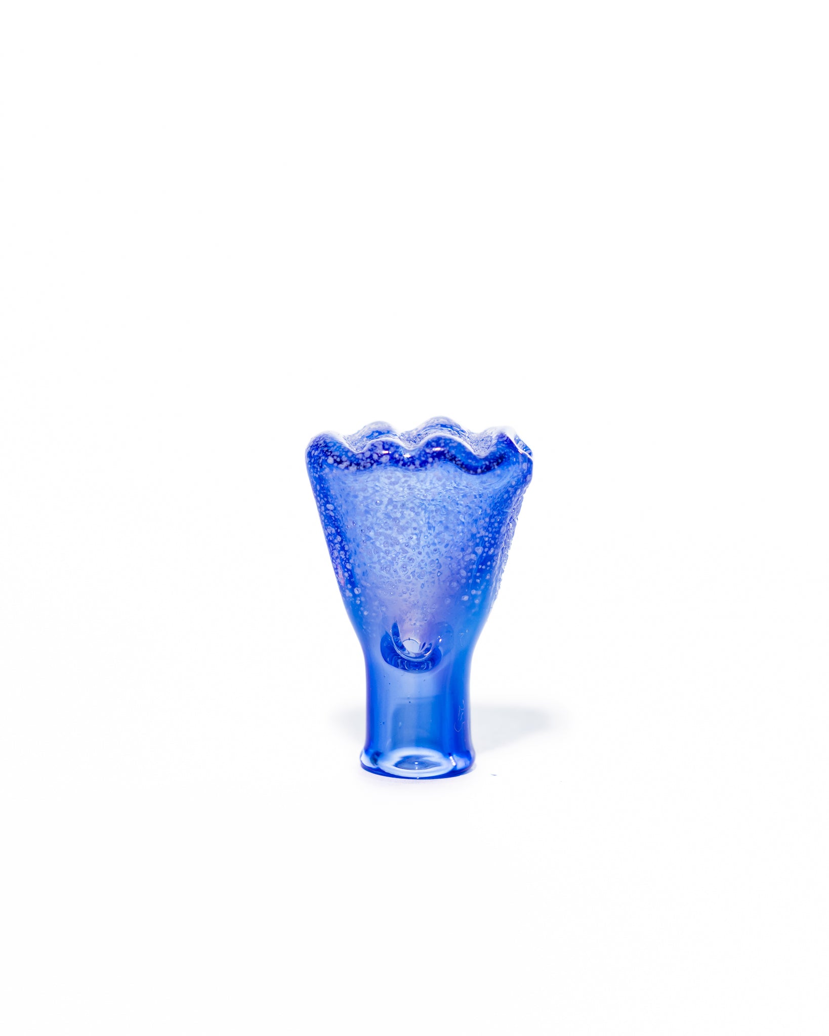 Emperial Glass - Sour Patch Pivot Top - Cobalt Blue