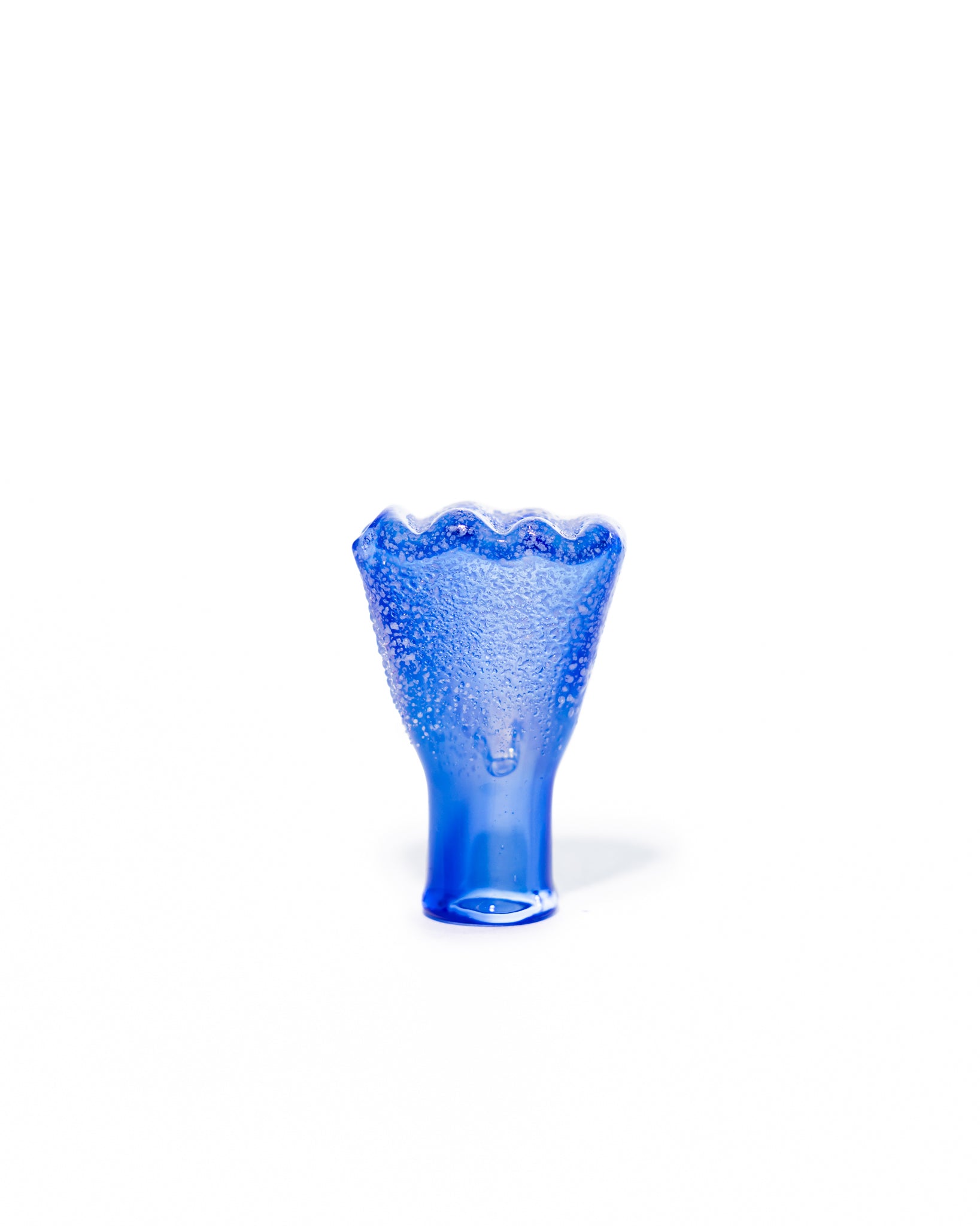 Emperial Glass - Sour Patch Pivot Top - Cobalt Blue