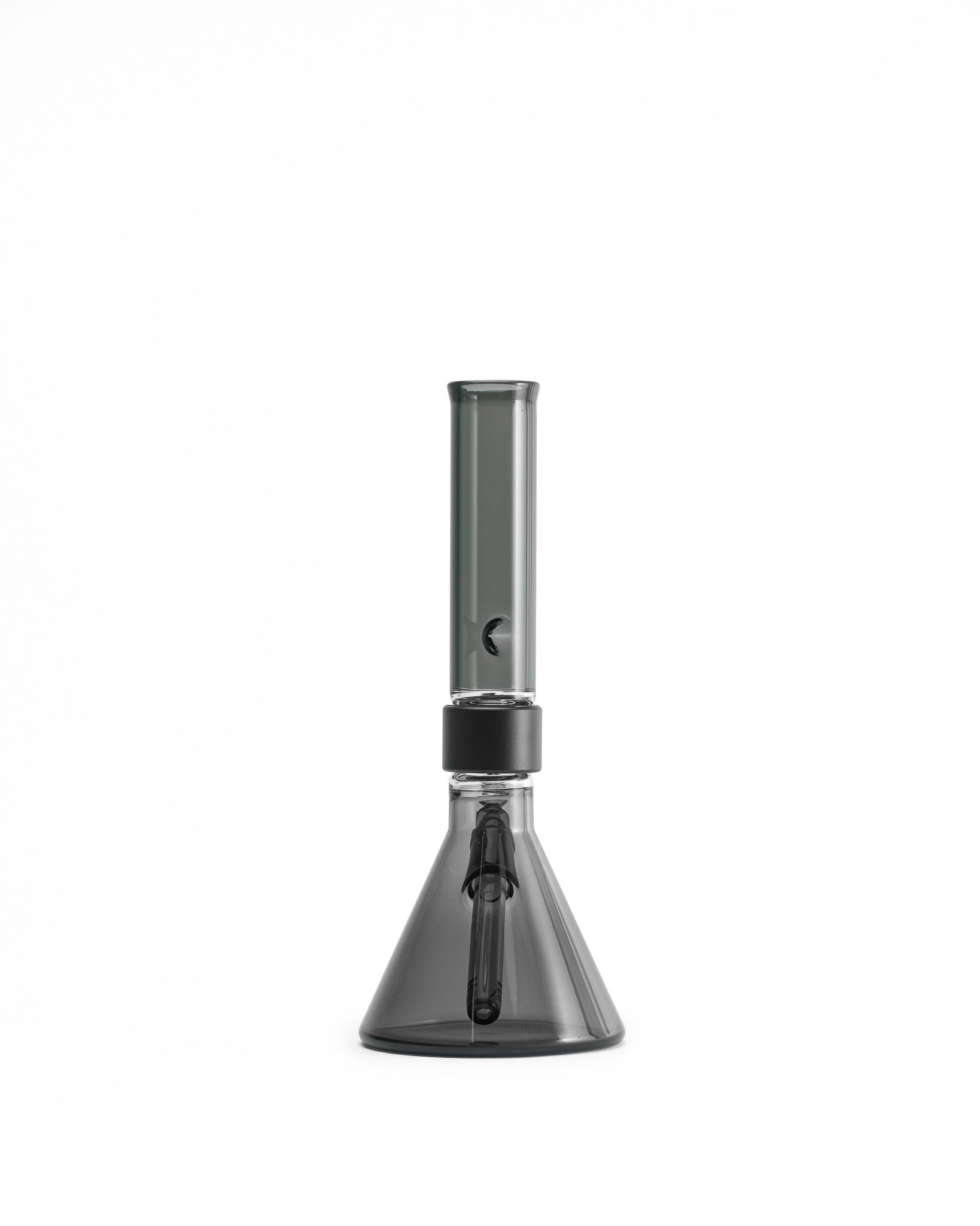 Prism Water Pipes - MINI Standard Monochrome Beaker Single Stack - Midnight