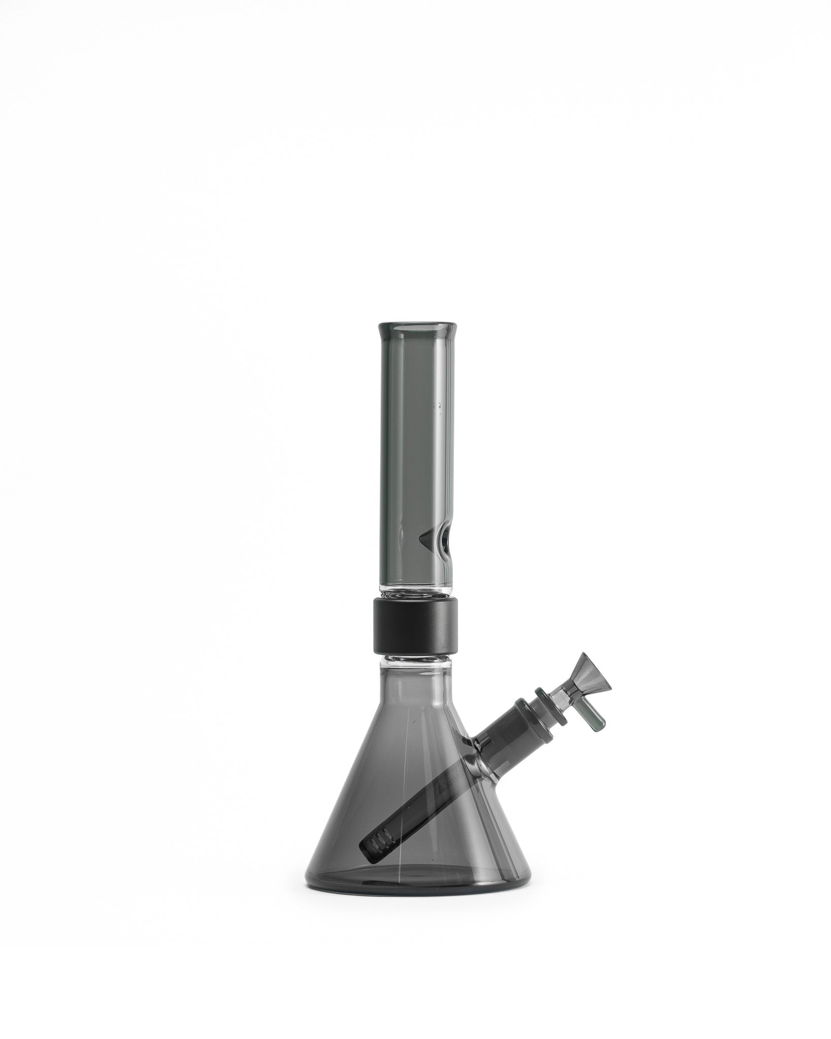 Prism Water Pipes - MINI Standard Monochrome Beaker Single Stack - Midnight