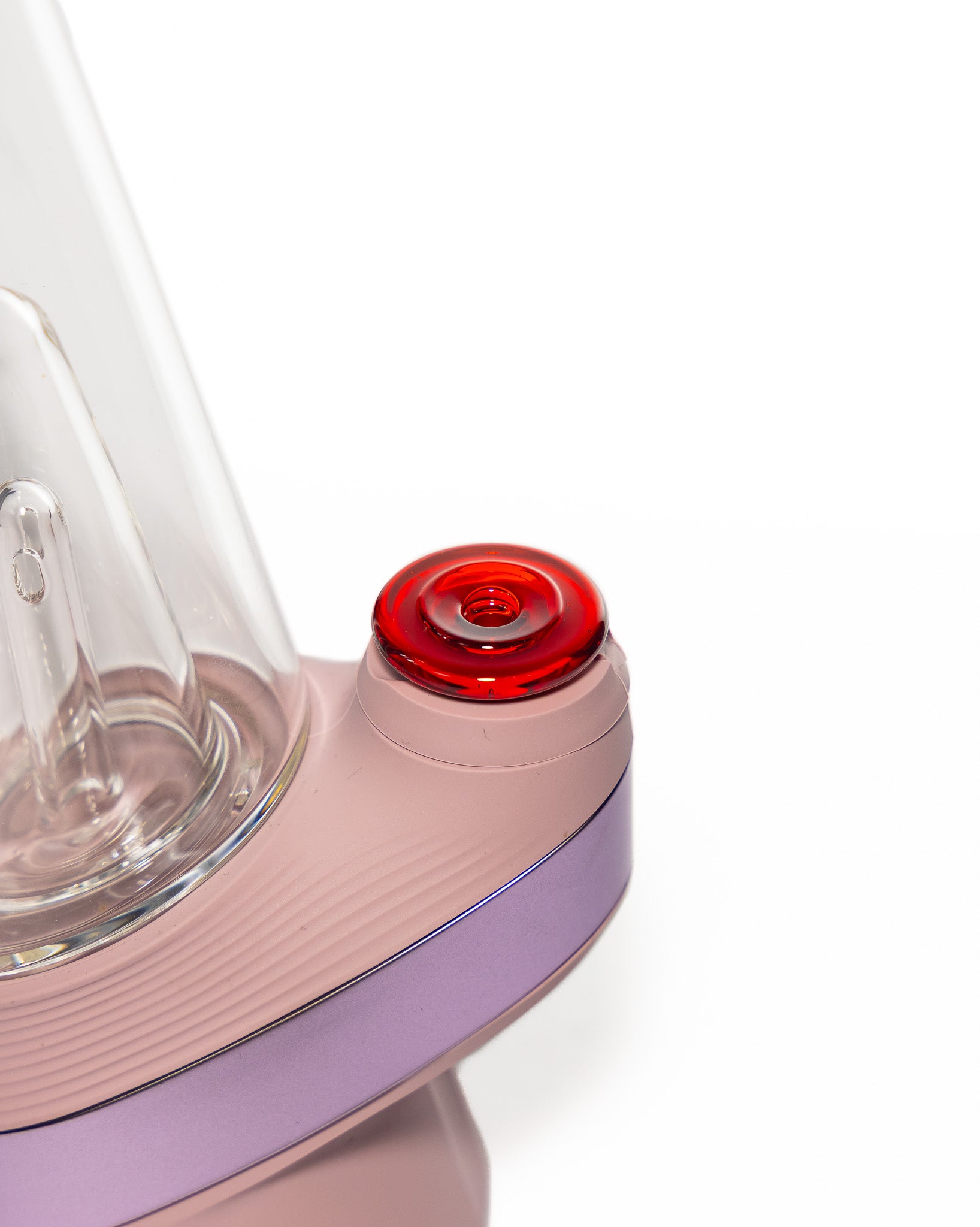 Bradley Miller Glass - Puffco Joystick Spinner - Pomegranate