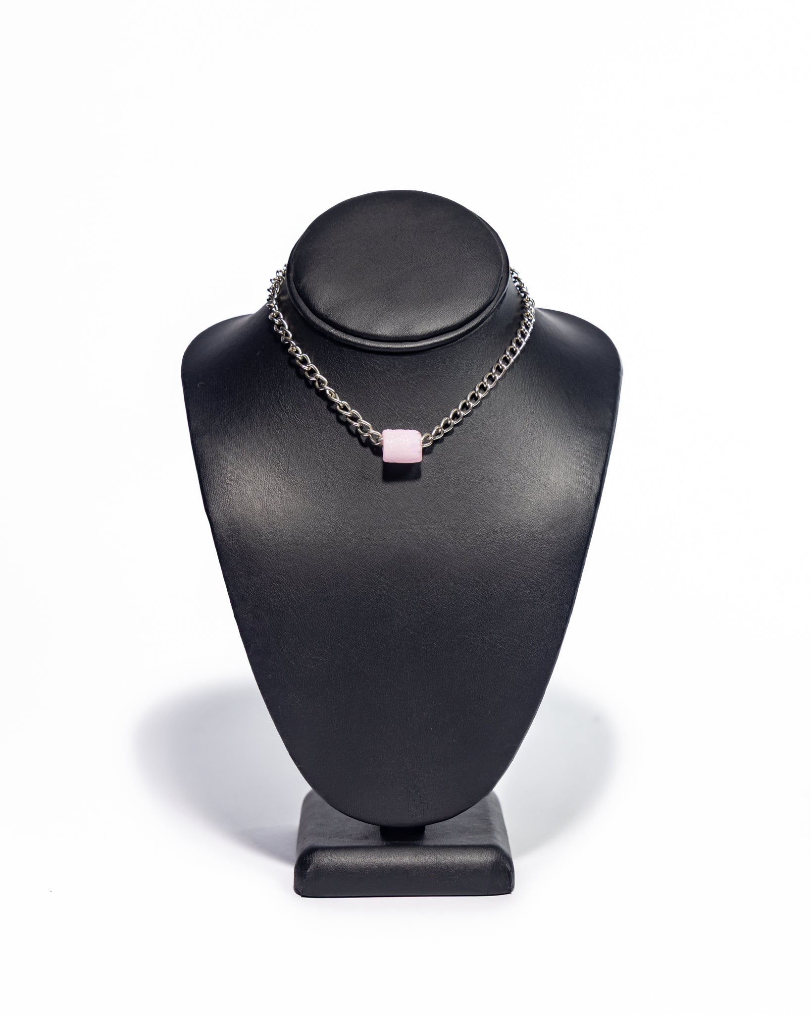 Emperial Glass - Pink Candy Pendant
