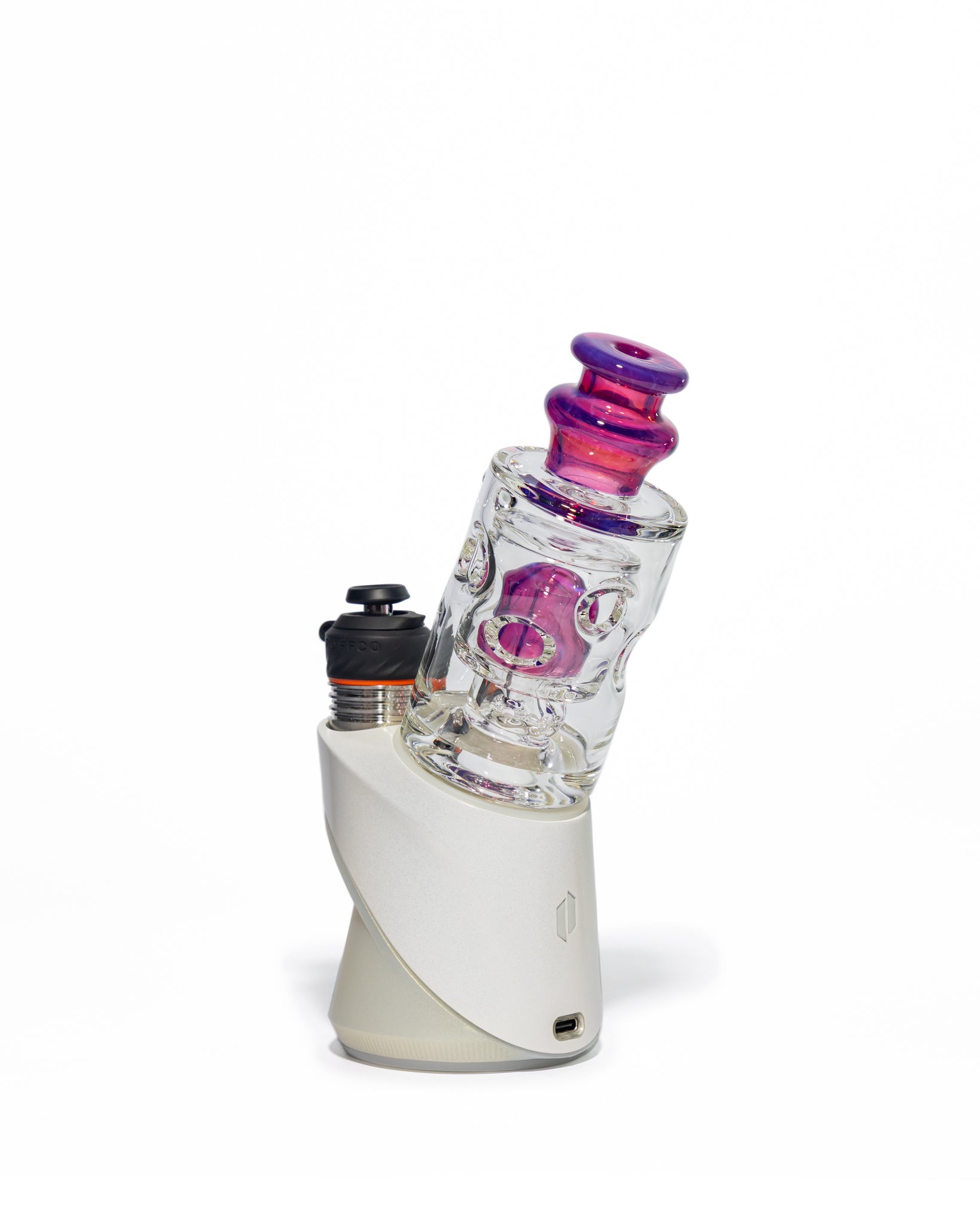 Randohm Glass - Straight Fab Puffco Top - Royal Jelly
