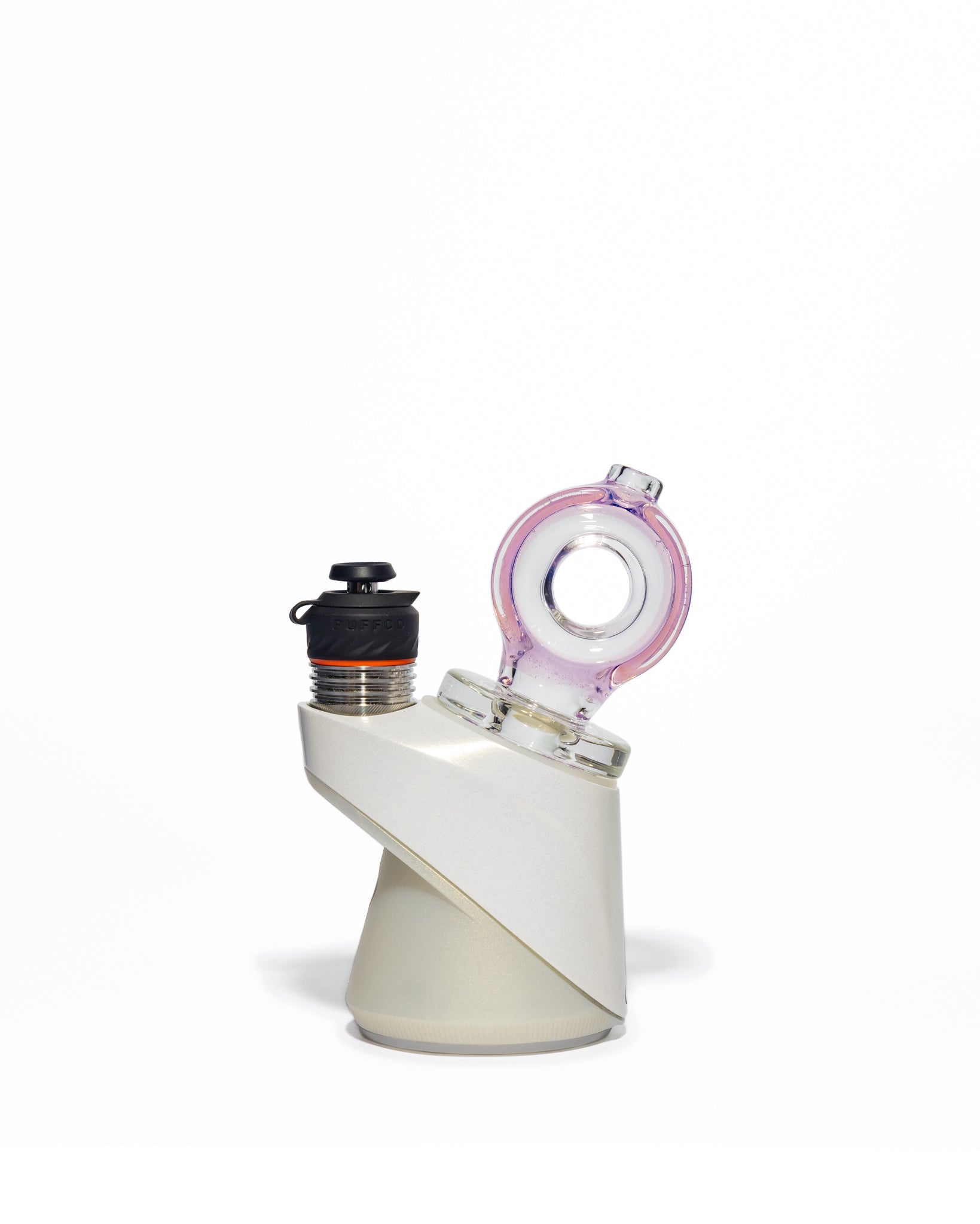 Randohm Glass - Ohm Puffco Dry Top - Rose Quartz