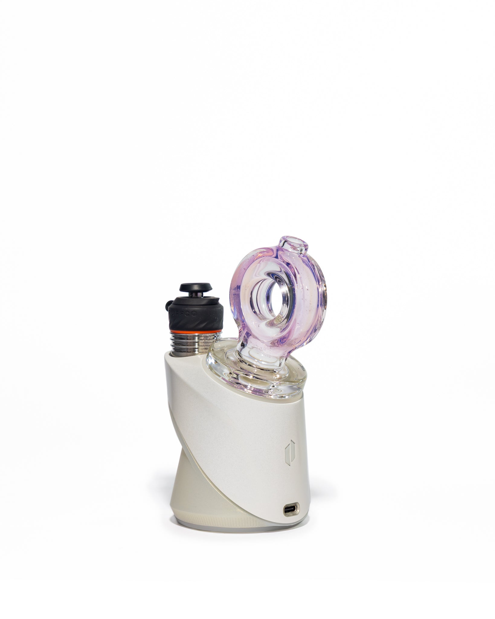 Randohm Glass - Ohm Puffco Dry Top - Rose Quartz