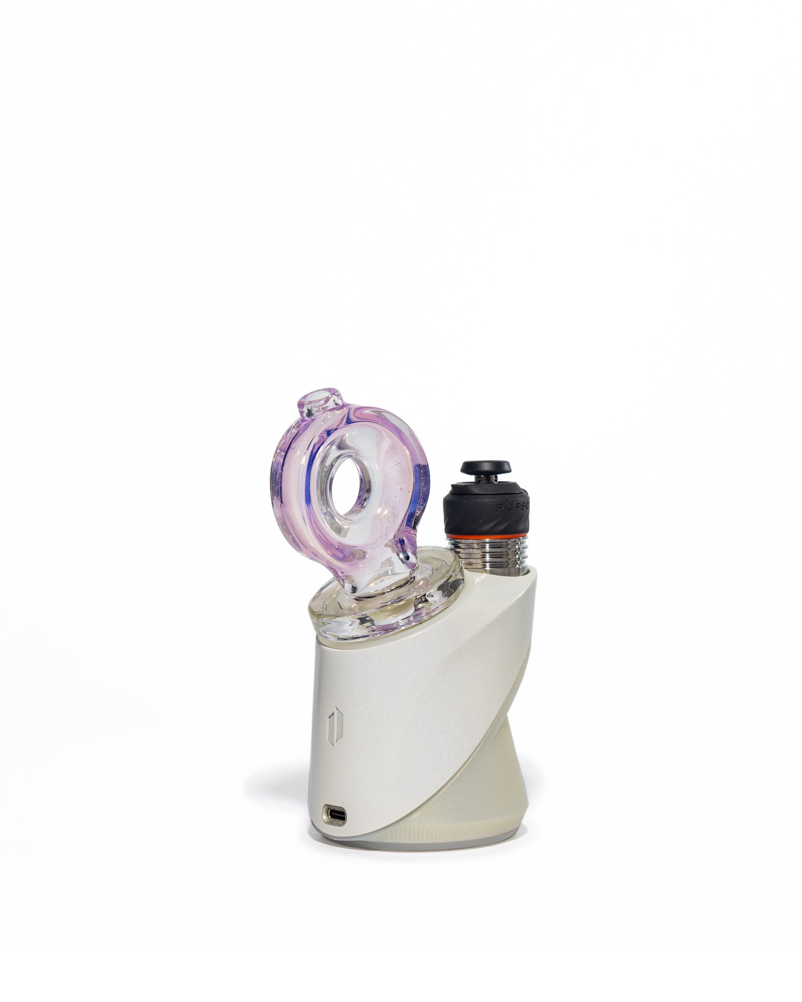 Randohm Glass - Ohm Puffco Dry Top - Rose Quartz