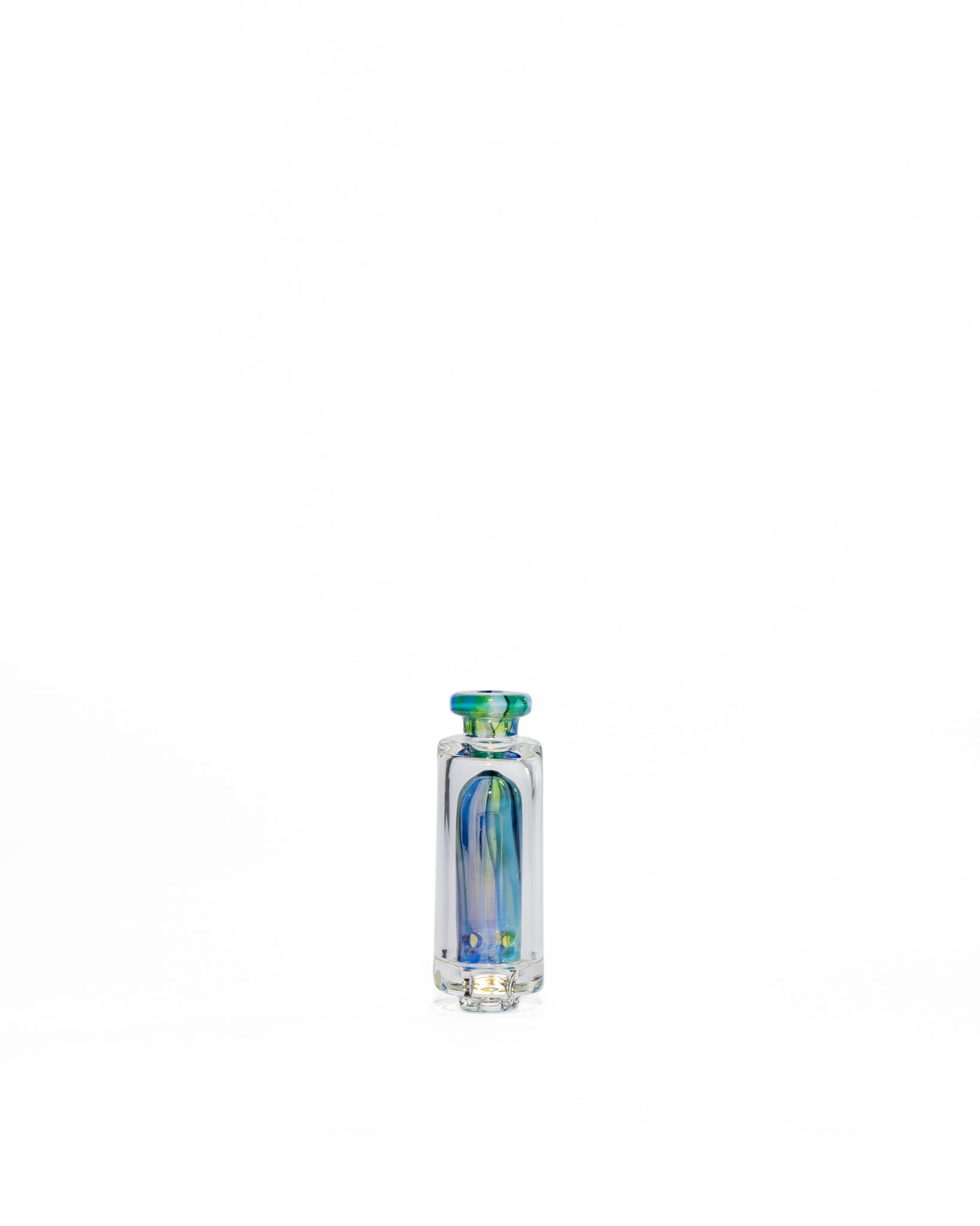 Randohm Glass - Bitty Chugger Pivot Water Top - Chaos Swirl