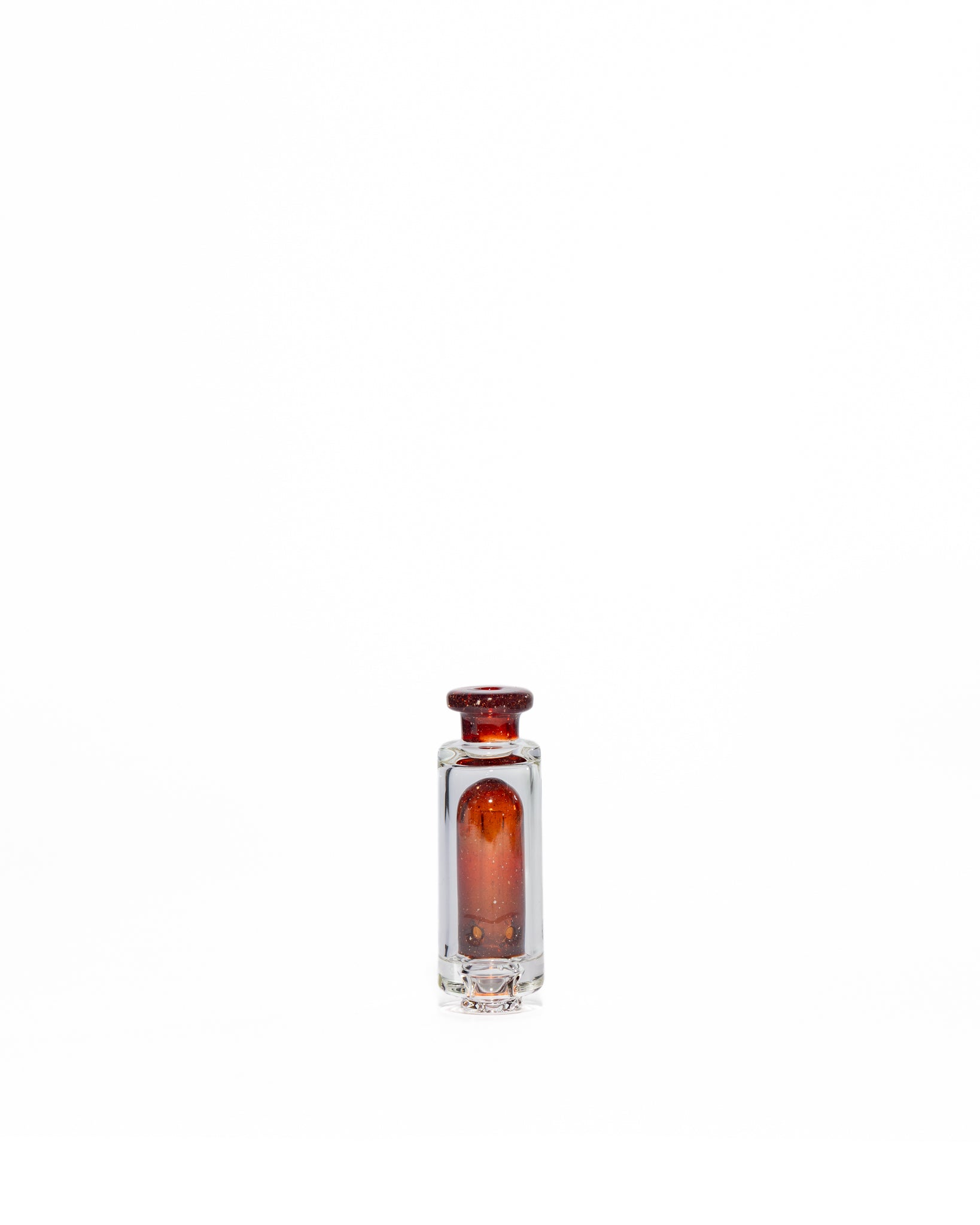 Randohm Glass - Bitty Chugger Pivot Water Top - Red Blizz