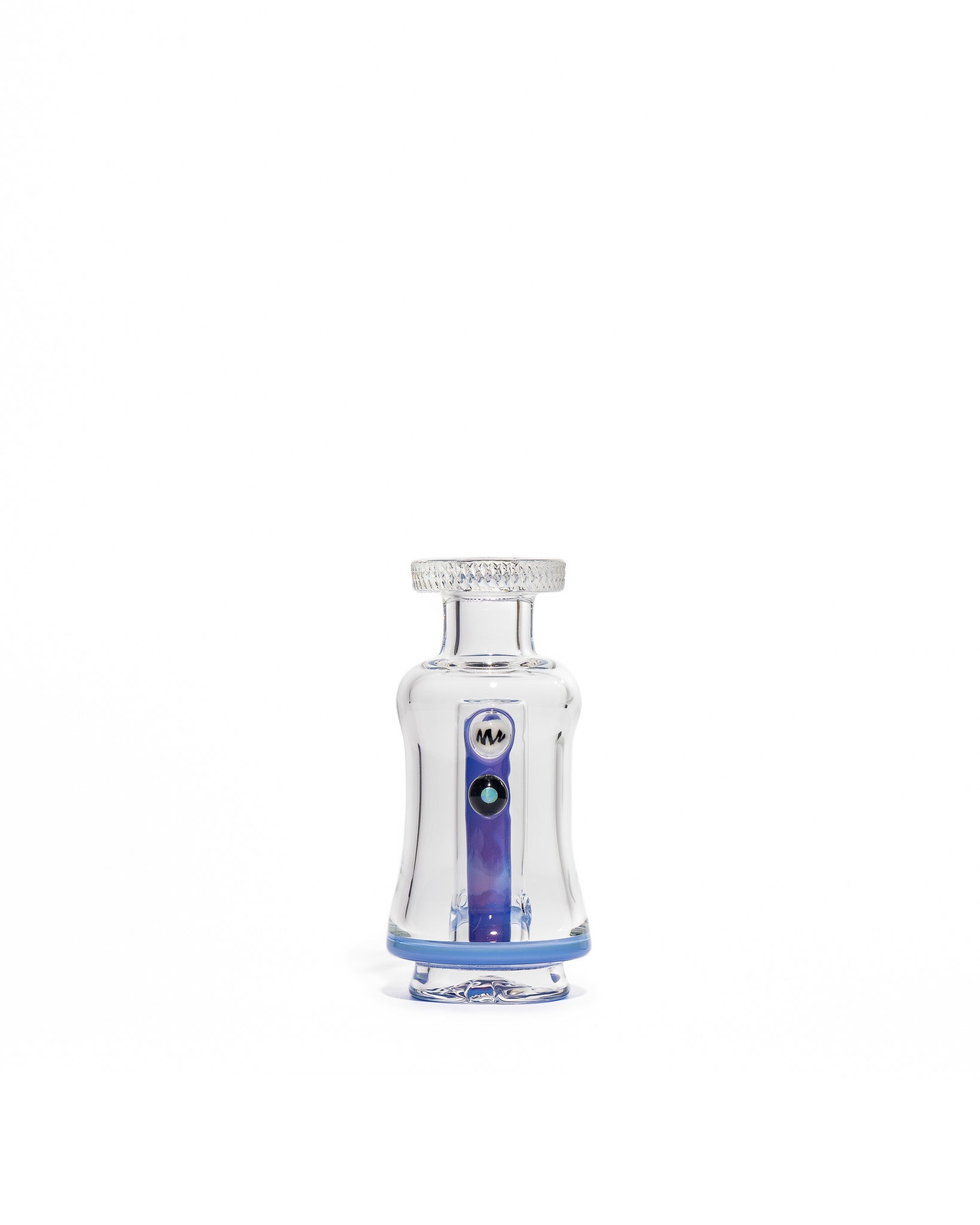 Mac White Glass - Puffco Bubbler Attachment - Opal Skyline