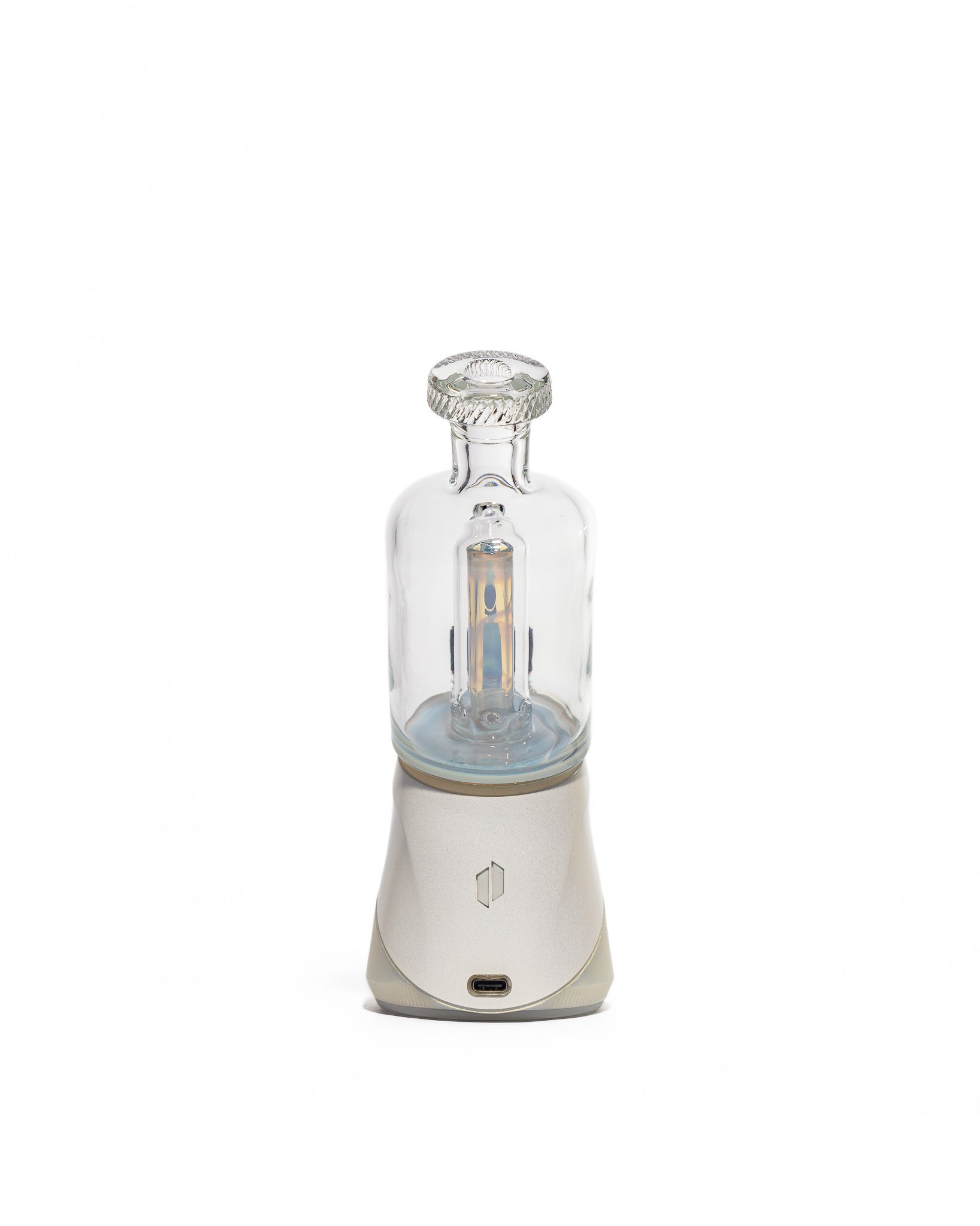 Mac White Glass - Puffco Bubbler Attachment - Mirage (CFL)