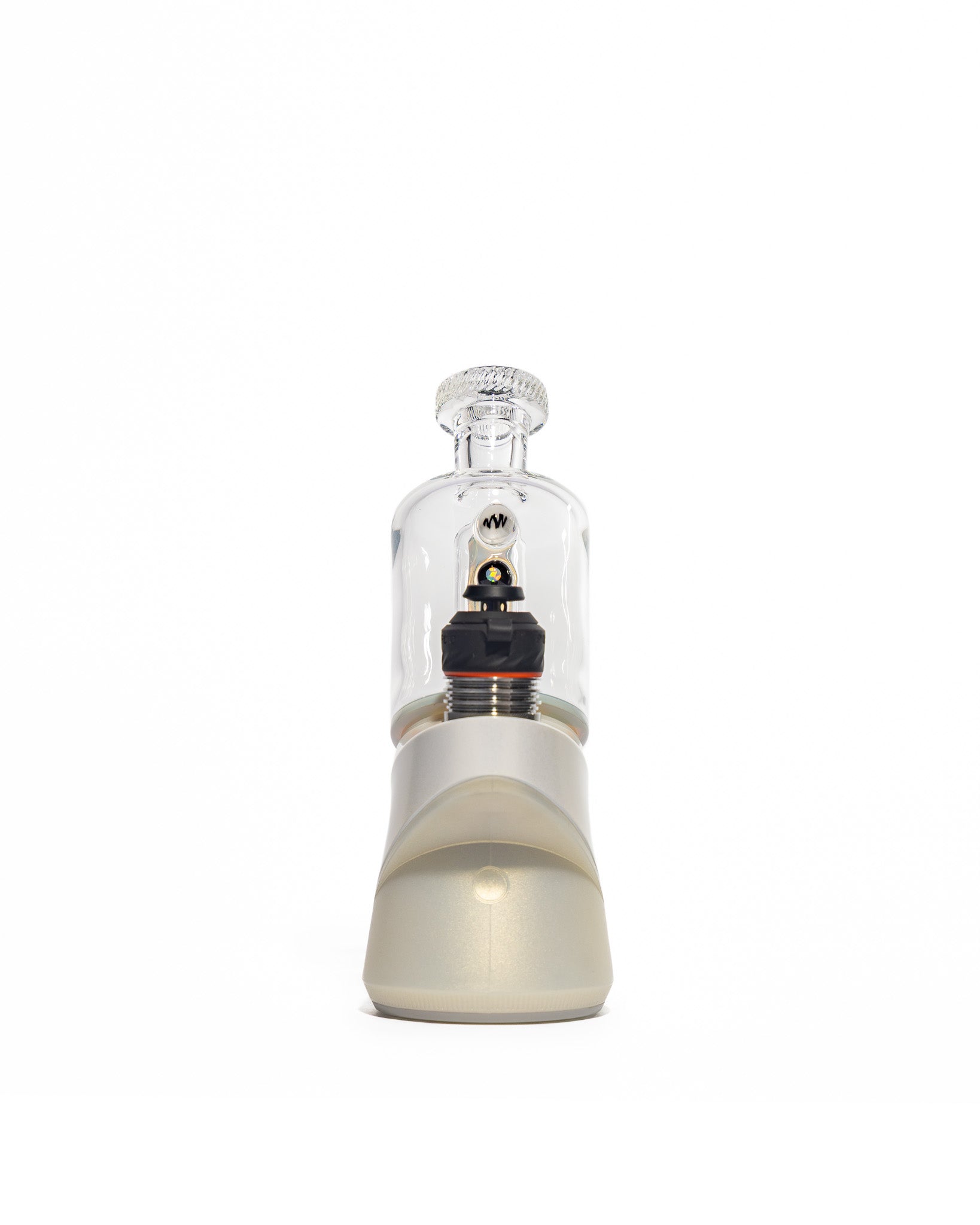Mac White Glass - Puffco Bubbler Attachment - Mirage (CFL)