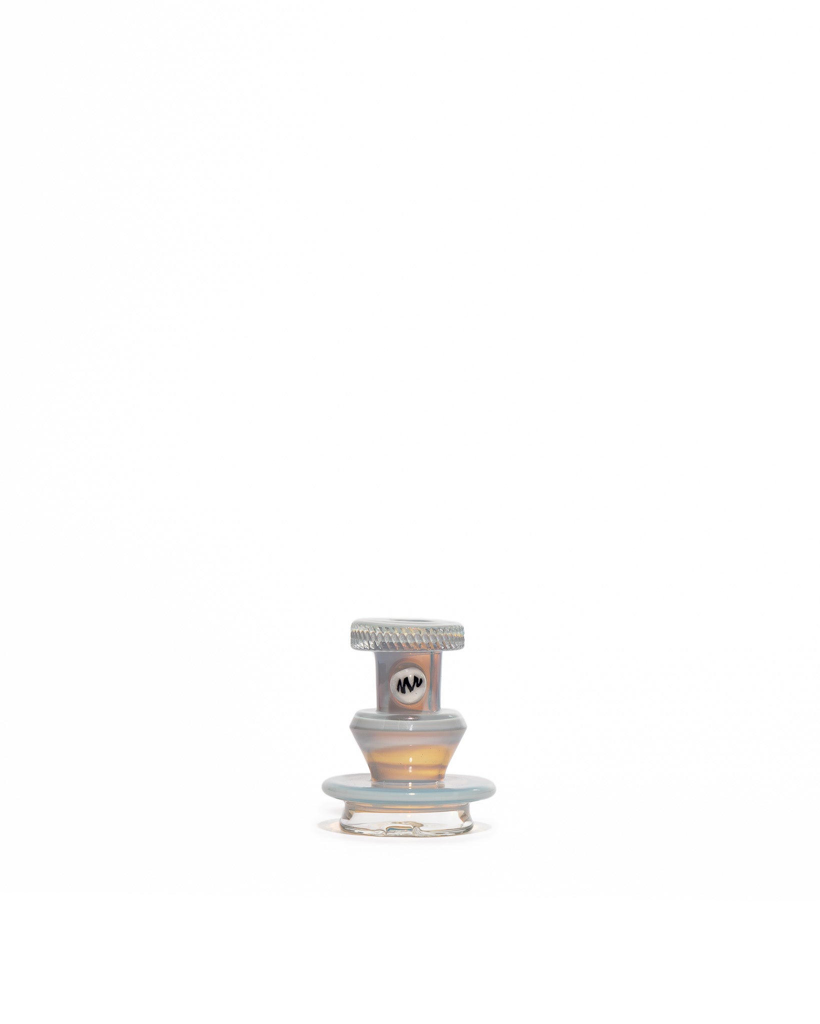 Mac White Glass - Puffco Dry Top Attachment - Mirage (CFL)