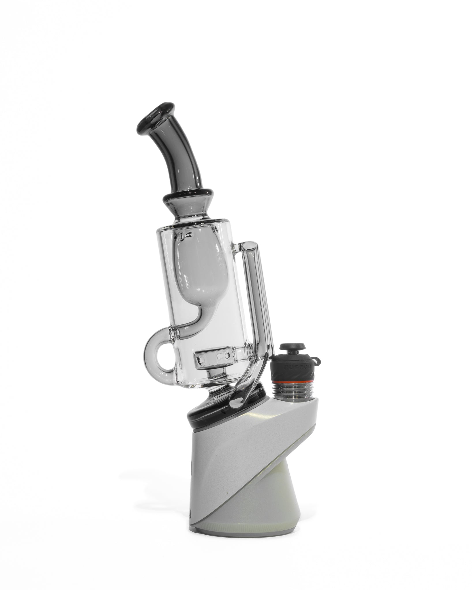 Greek Glass - Puffco Klein Attachment - Smoke Gray