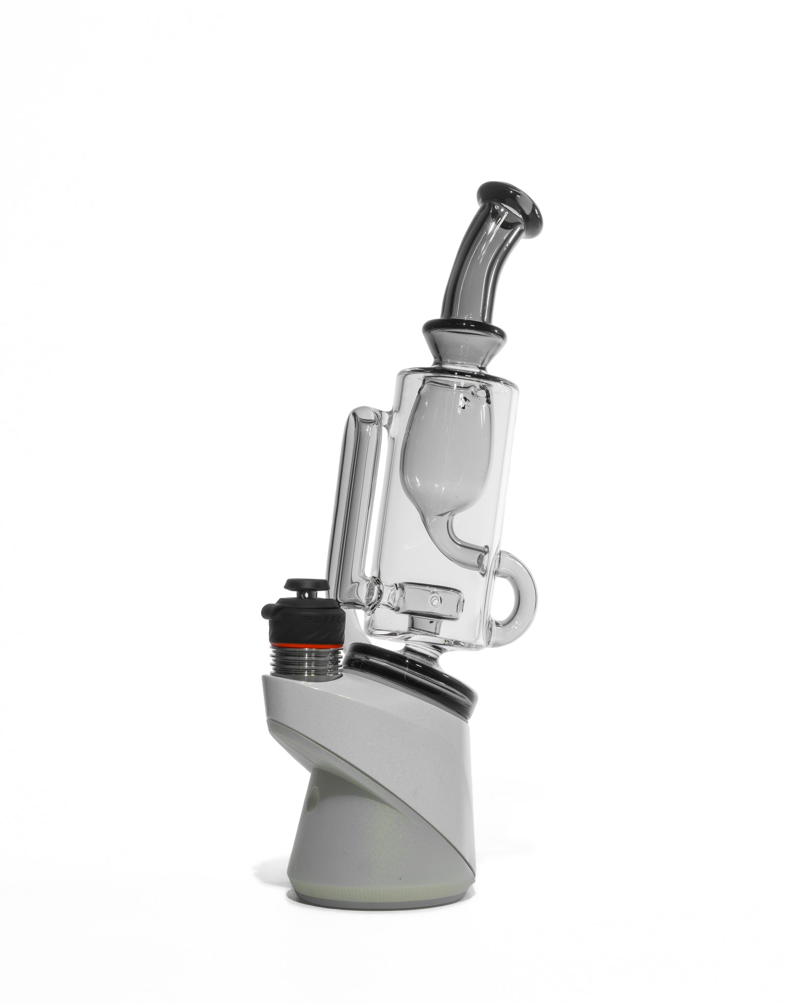 Greek Glass - Puffco Klein Attachment - Smoke Gray