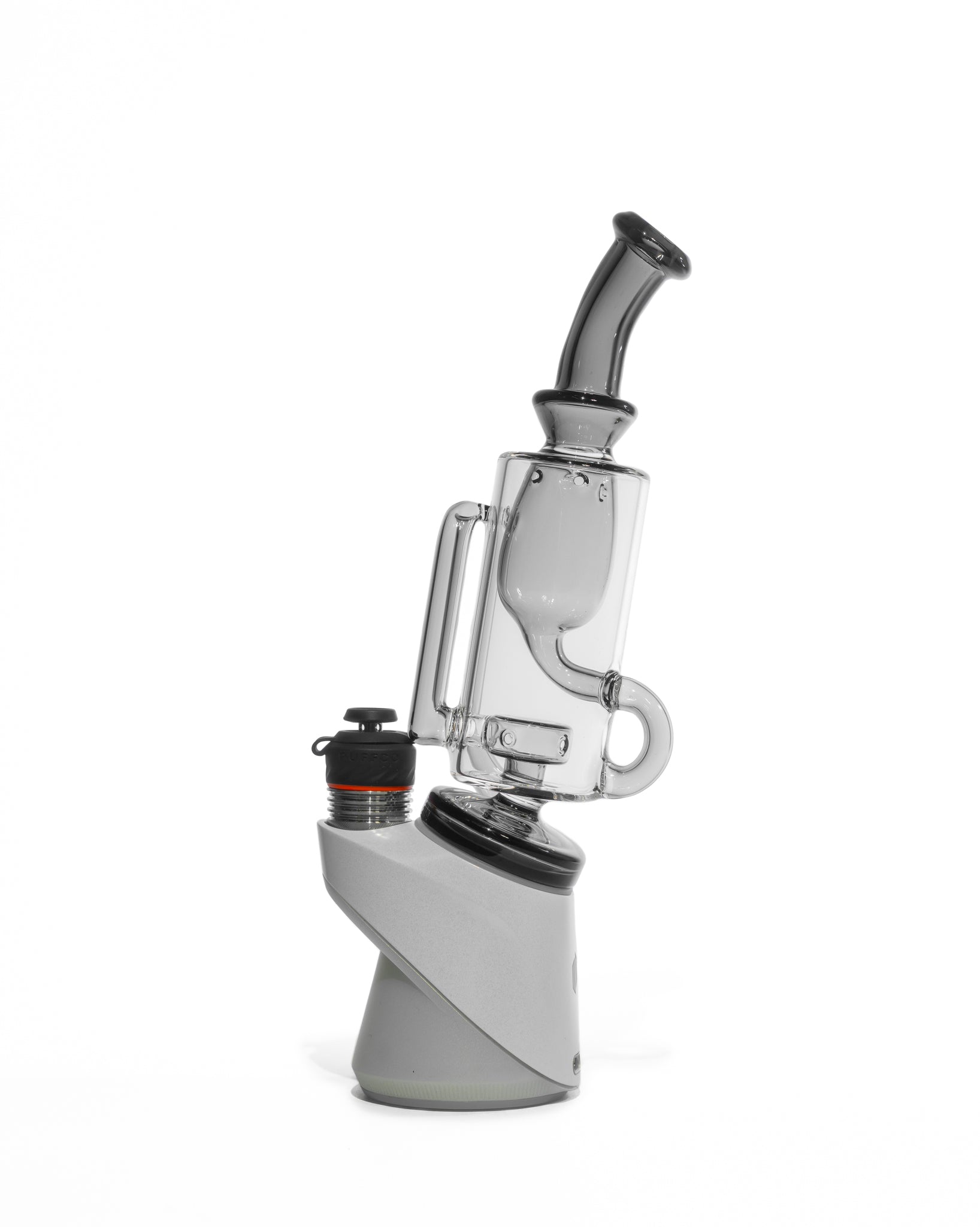 Greek Glass - Puffco Klein Attachment - Smoke Gray