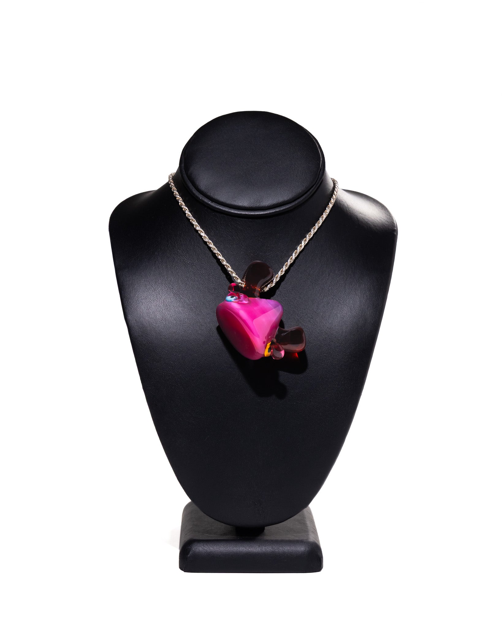 Lerk the World - Pendant - Magenta & Cherry