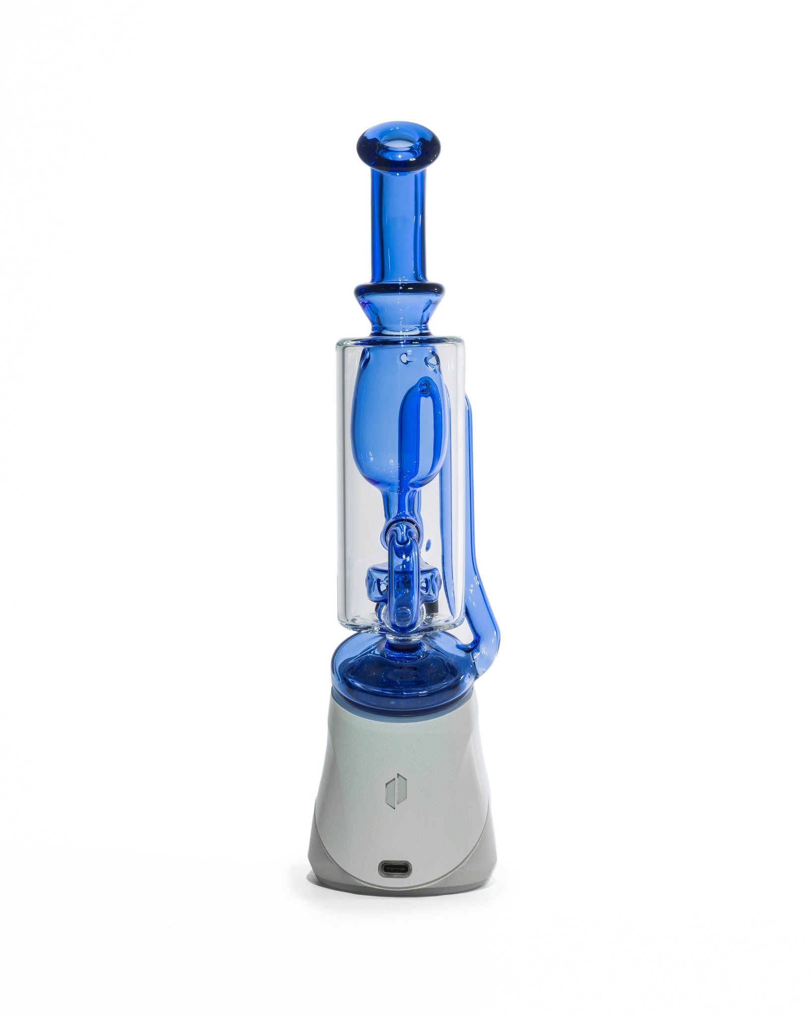 Greek Glass - Puffco Klein Attachment - Cobalt Blue