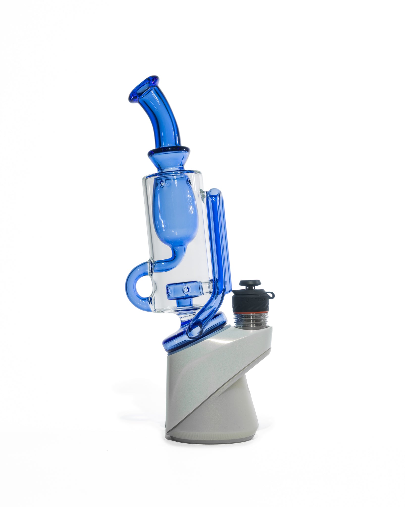 Greek Glass - Puffco Klein Attachment - Cobalt Blue