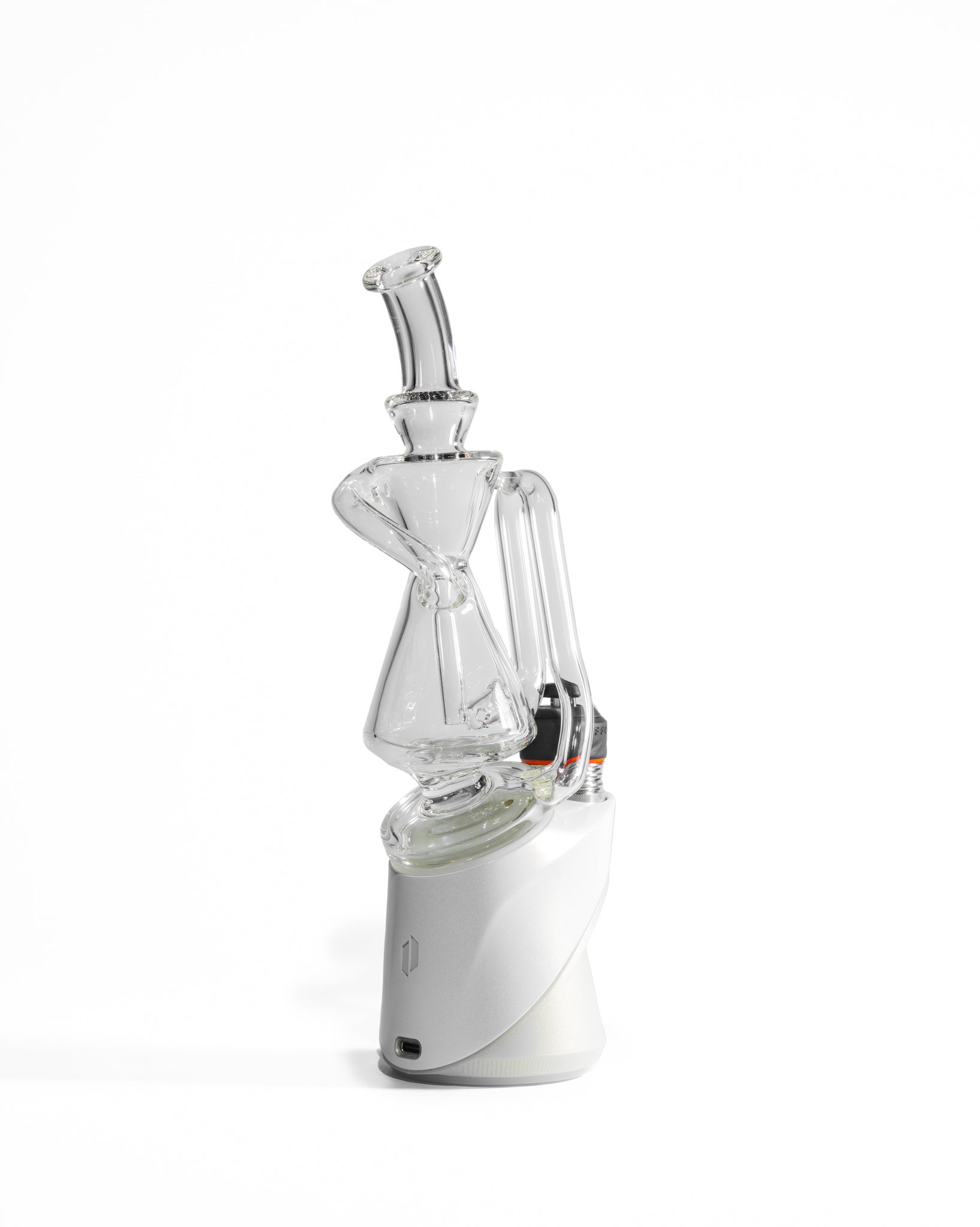 Greek Glass - Puffco Recycler Attachment - Clear