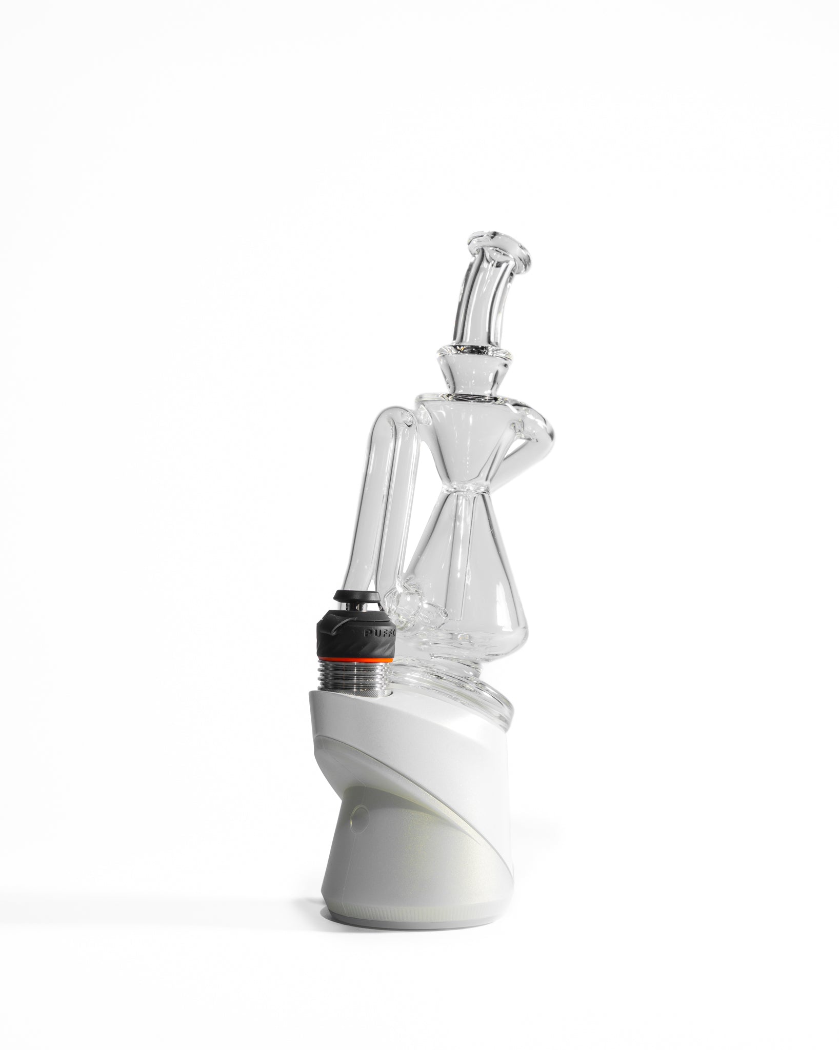 Greek Glass - Puffco Recycler Attachment - Clear