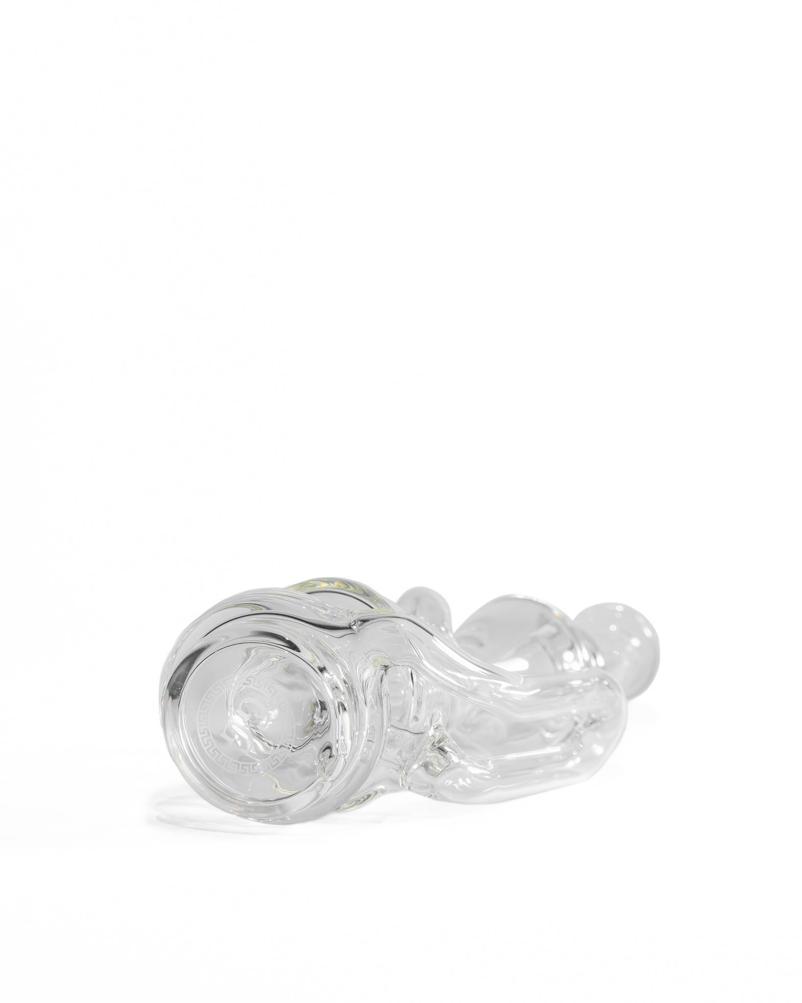 Greek Glass - Puffco Recycler Attachment - Clear