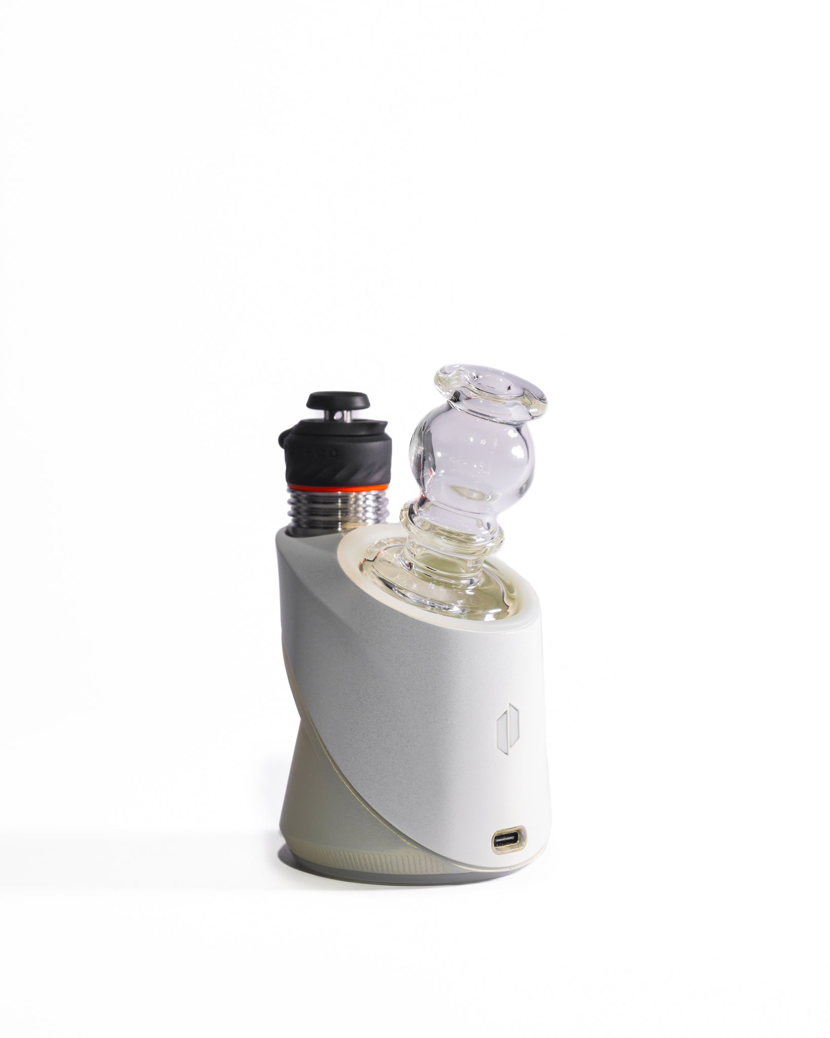 Greek Glass - High Flow Puffco Dry Top - Clear