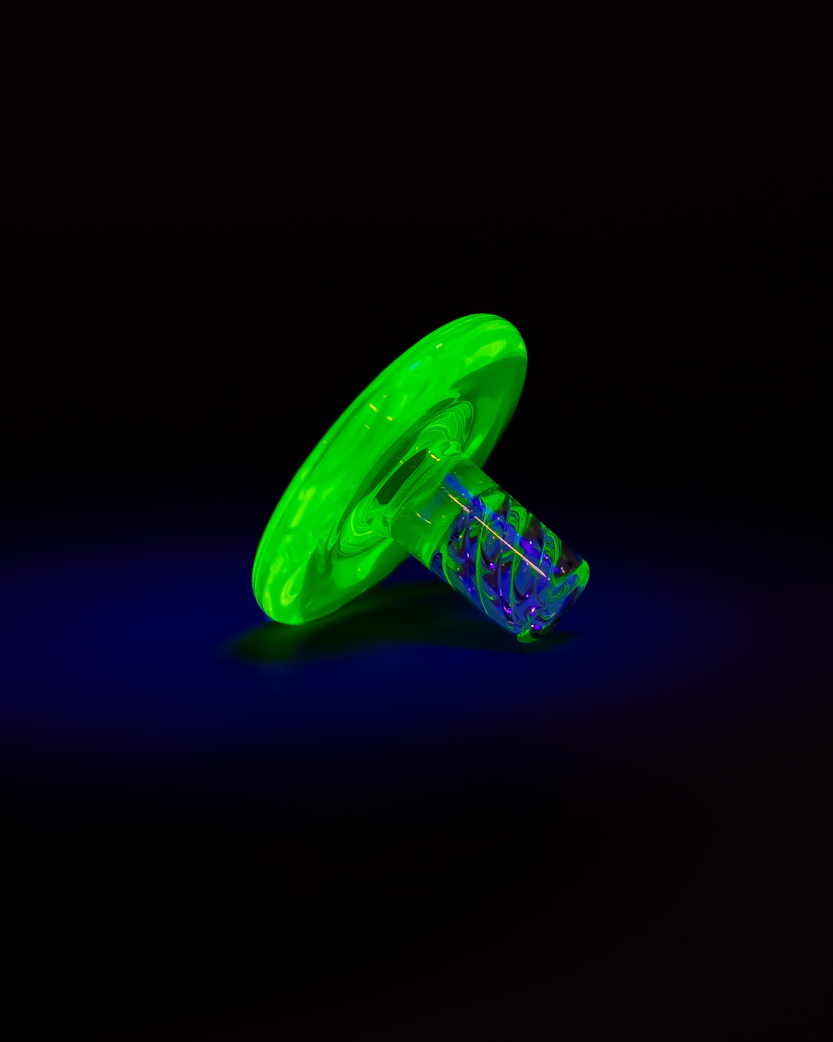 Bradley Miller Glass - Puffco Joystick Spinner - Ion (UV) #1