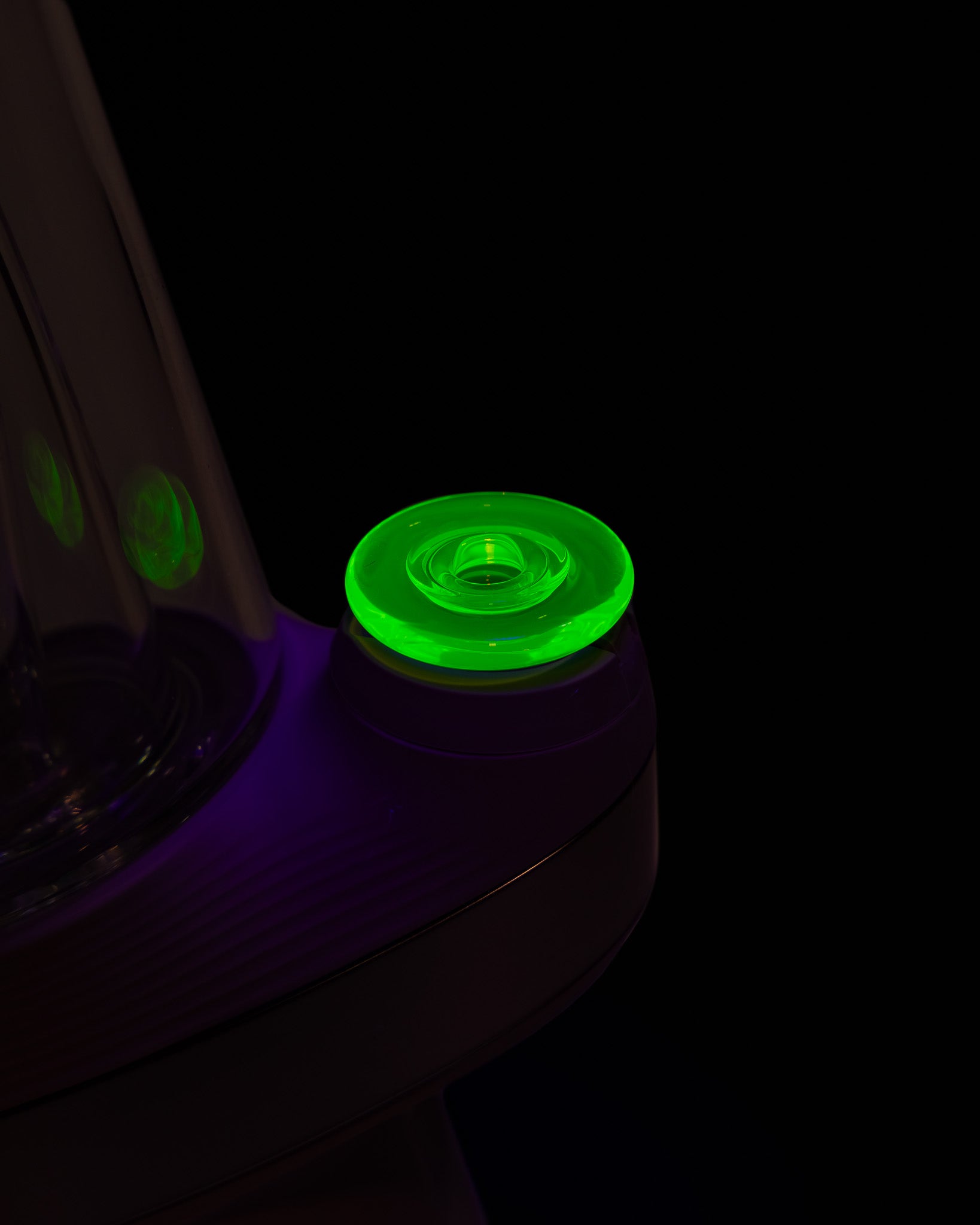 Bradley Miller Glass - Puffco Joystick Spinner - Ion (UV) #1