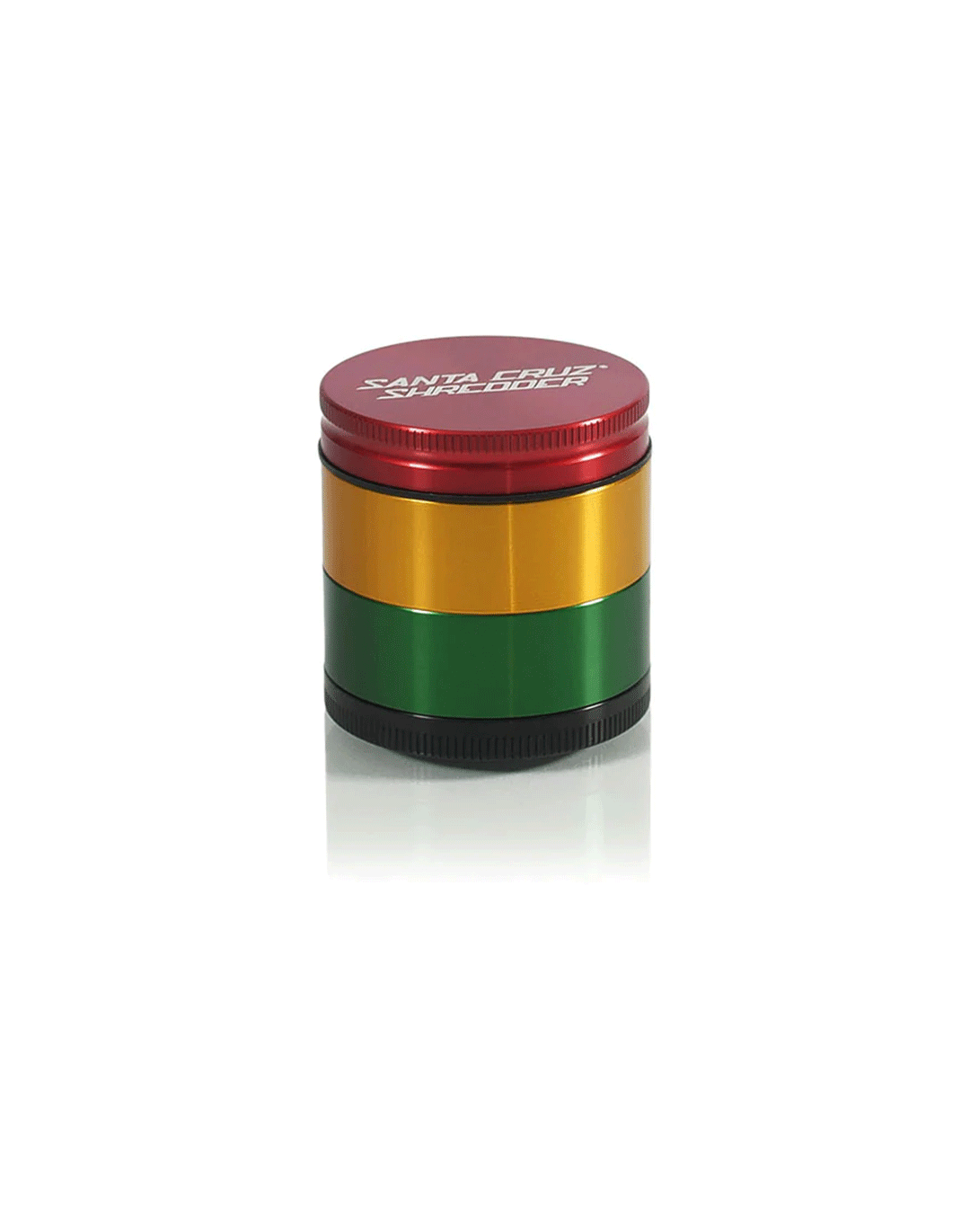 Santa Cruz Shredder - Aluminum 4 Piece Herb Grinders - Medium