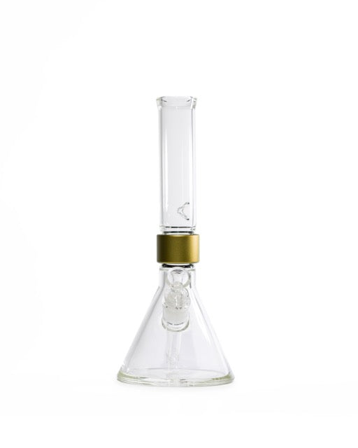 Prism Water Pipes - MINI Standard Beaker Single Stack - Gold