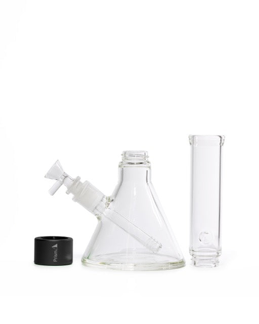 Prism Water Pipes - MINI Standard Beaker Single Stack - Black