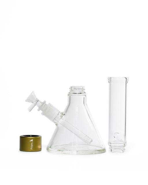 Prism Water Pipes - MINI Standard Beaker Single Stack - Gold