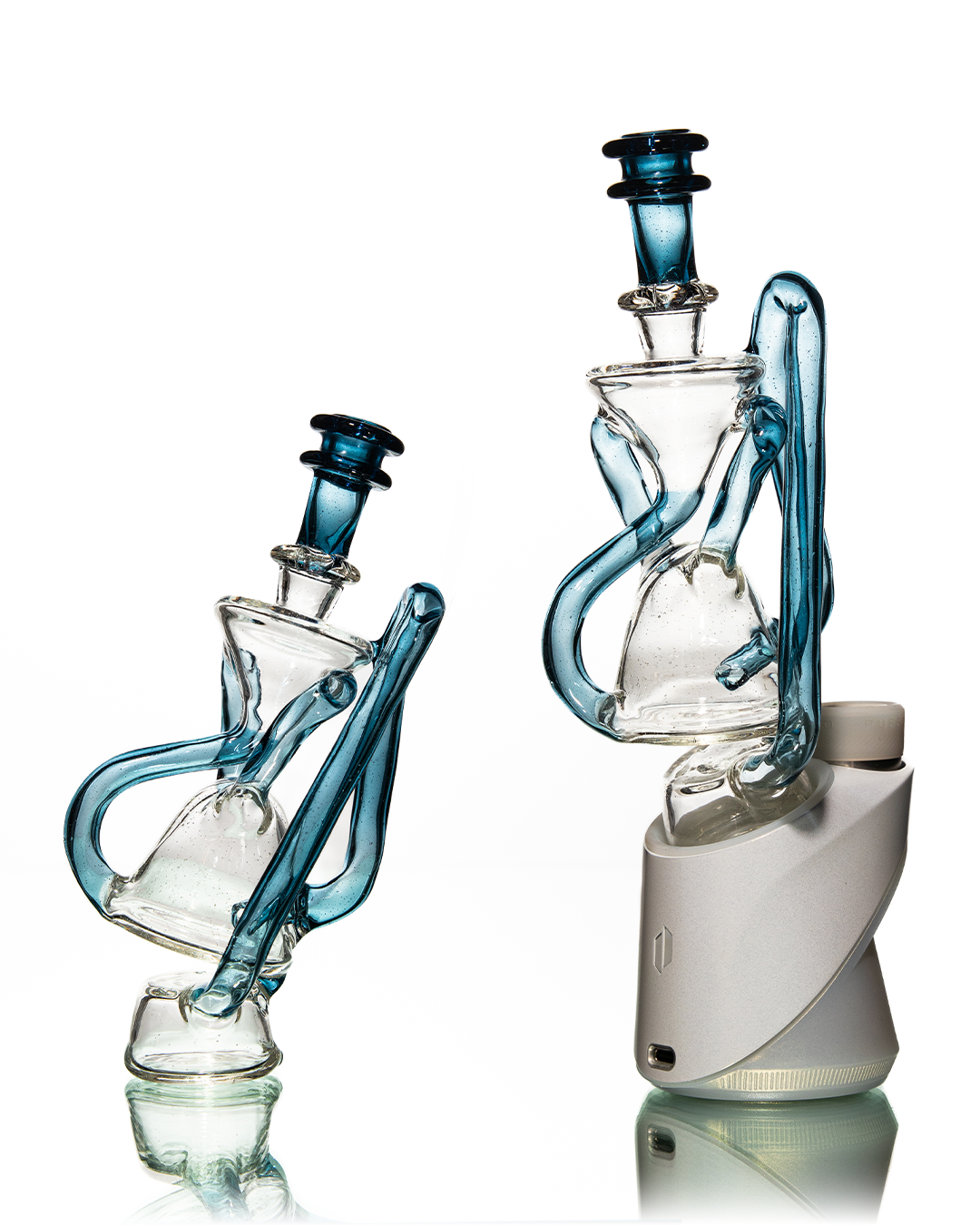 ManChild Glass - Puffco Duel Floater - Lucy & Atomic Stardust (UV)