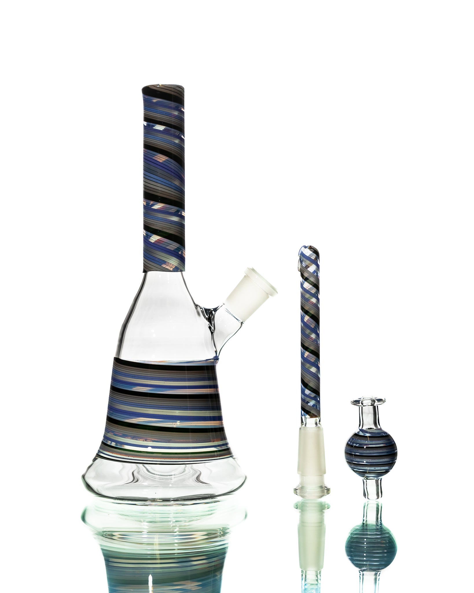 Chuey - Jammer - Clear & Blue Stripes