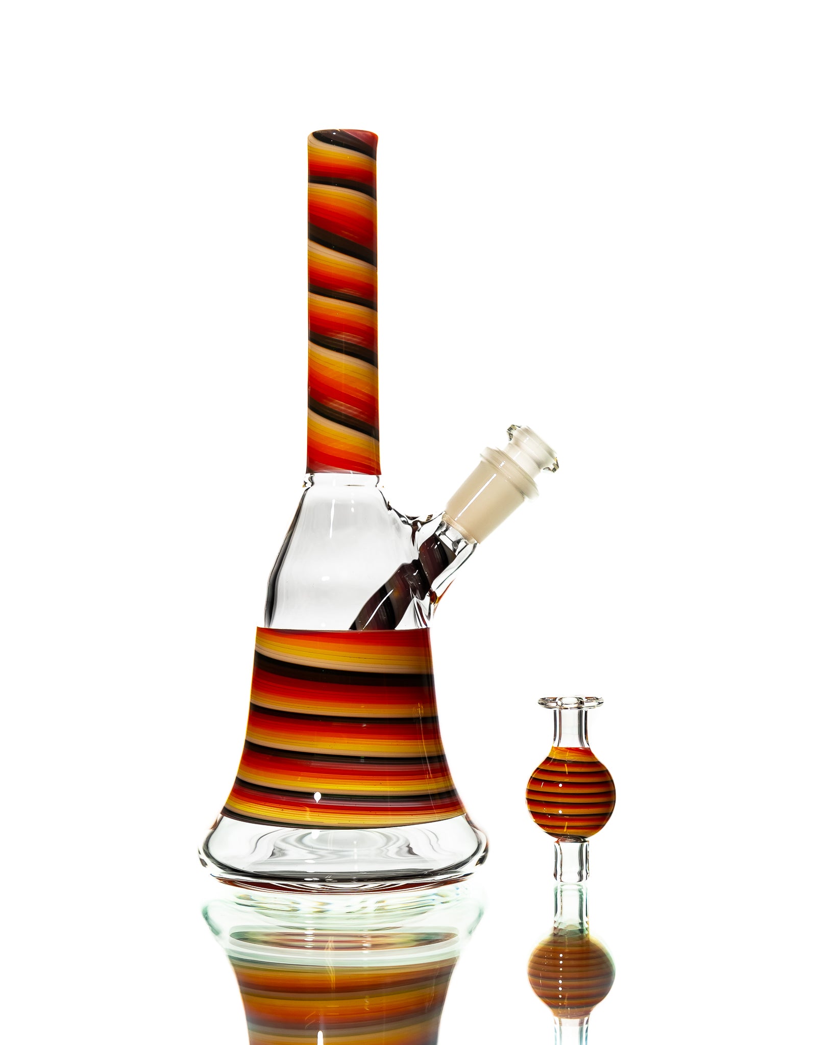 Chuey - Jammer - Clear & Orange Stripes