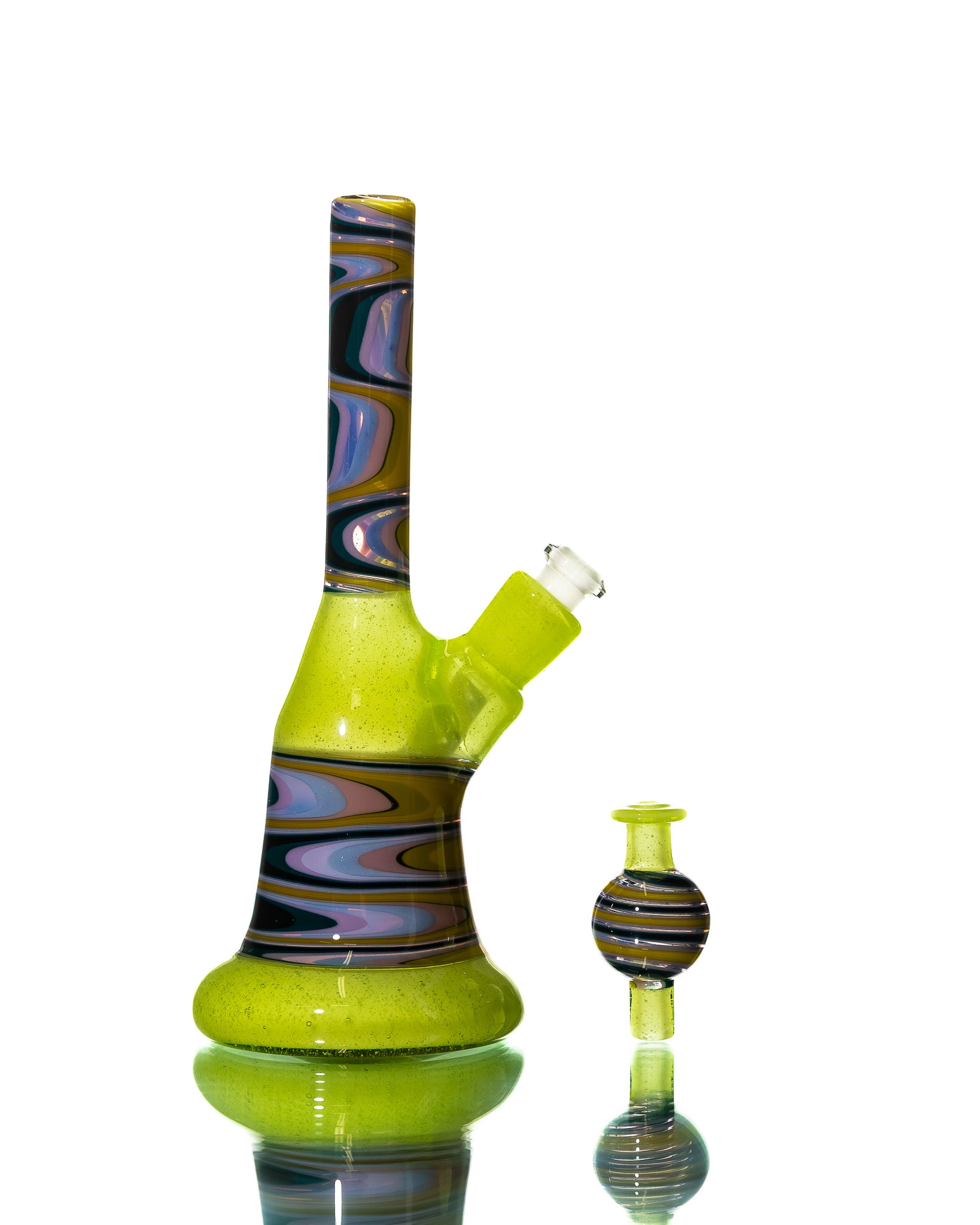 Chuey - Jammer - Green & Blue Wig Wag