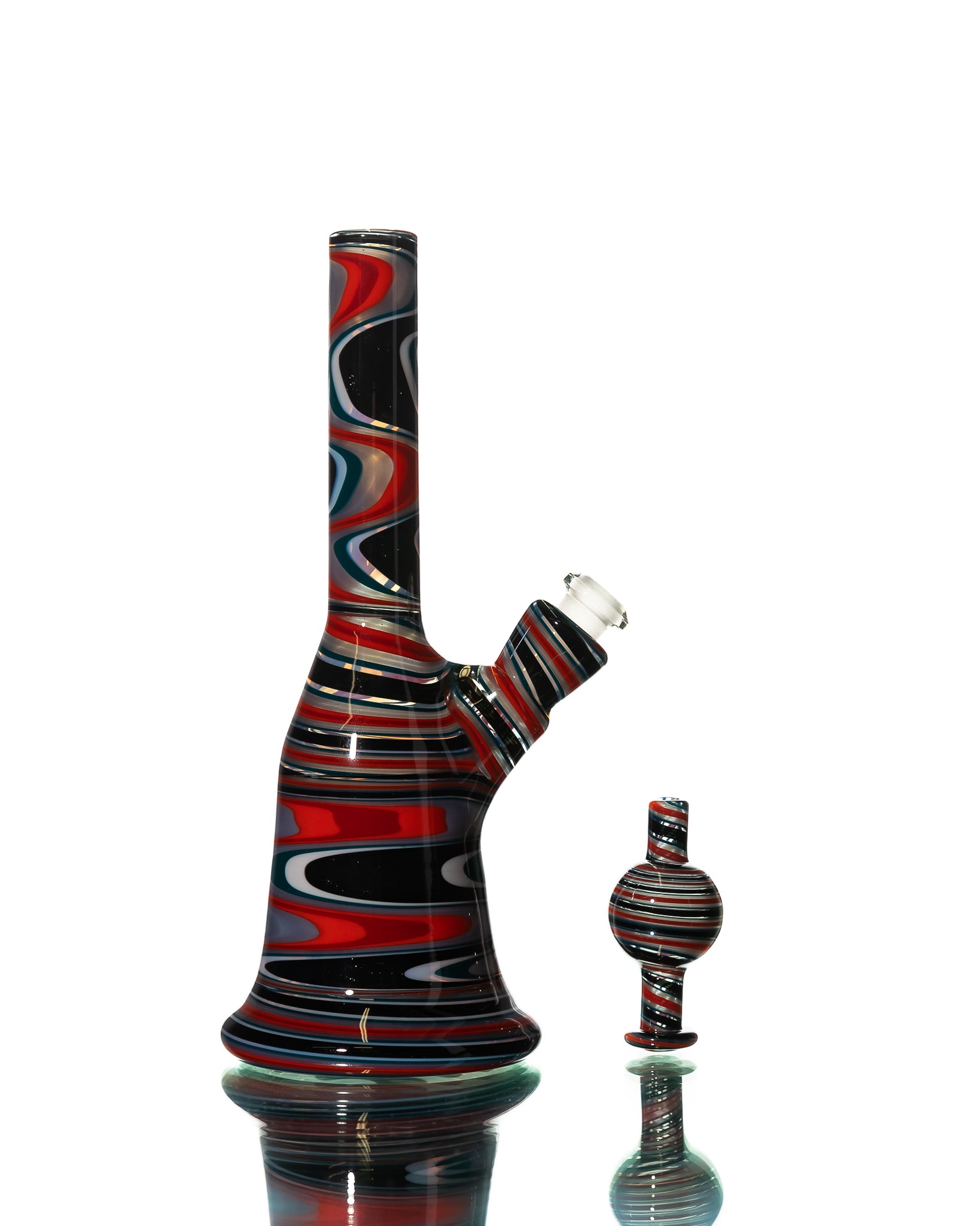 Chuey - Jammer - Red, Grey & Black Wig Wag