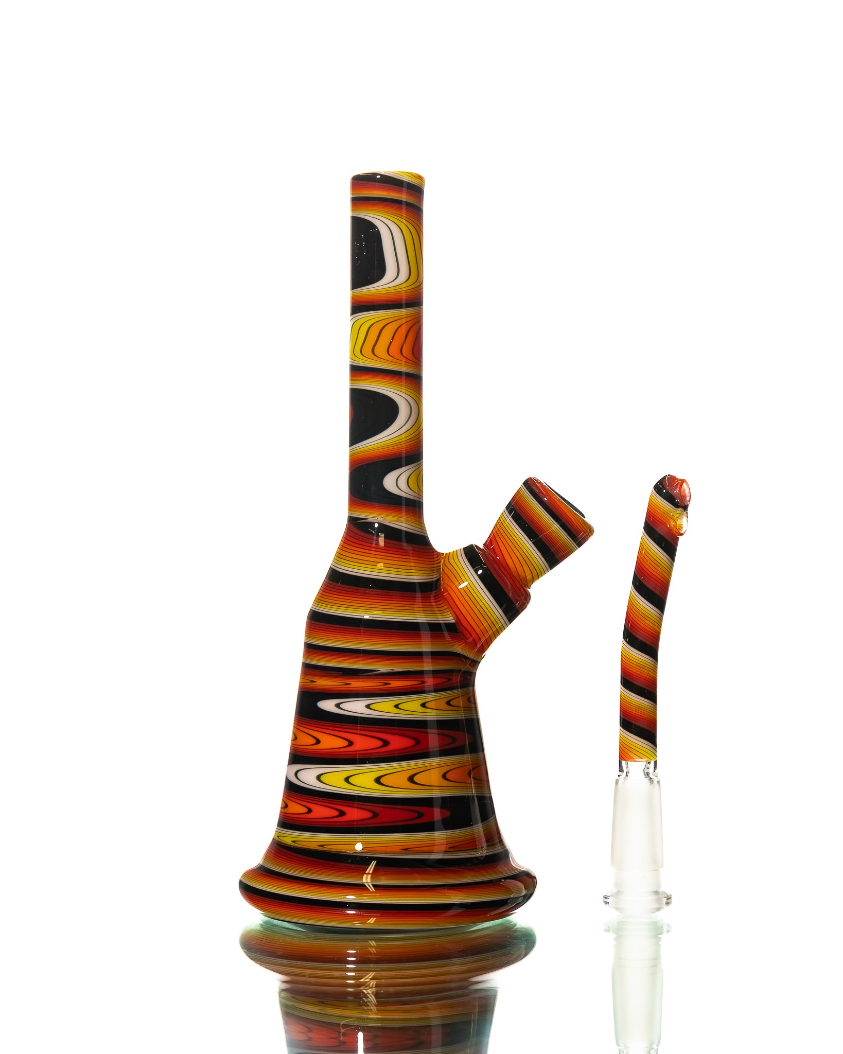 Chuey - Jammer - Orange, Red & Black Wig Wag