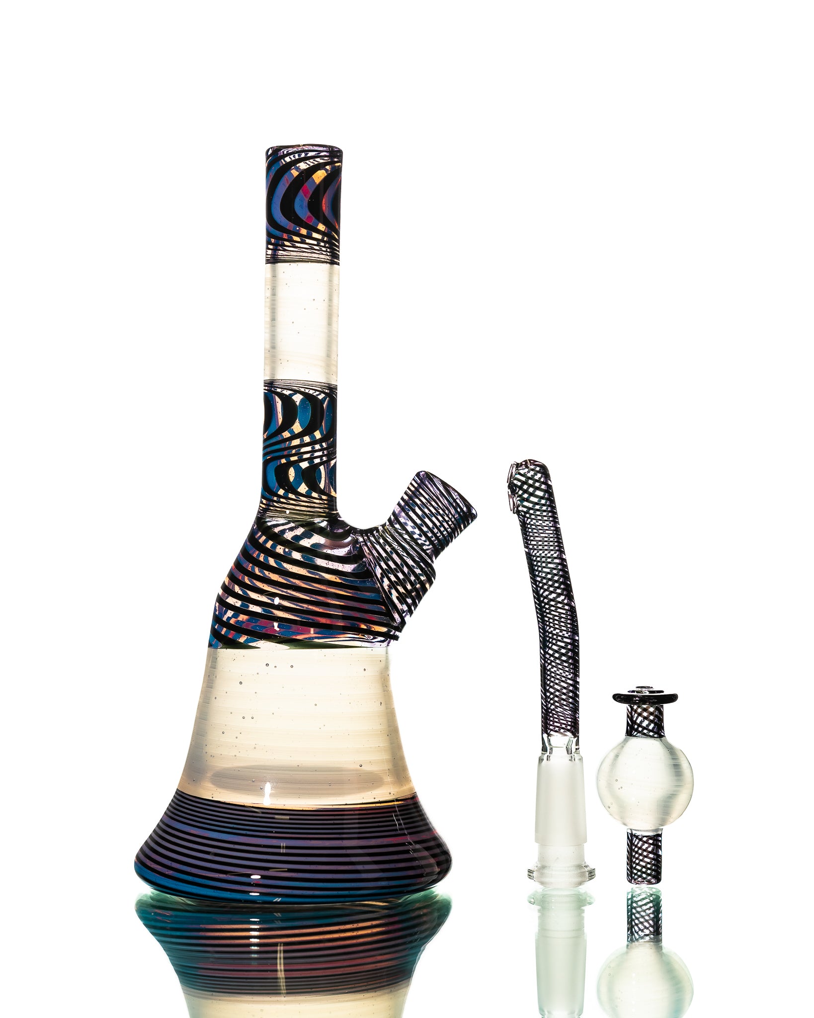 Chuey - Jammer - Blue & Black Stripes