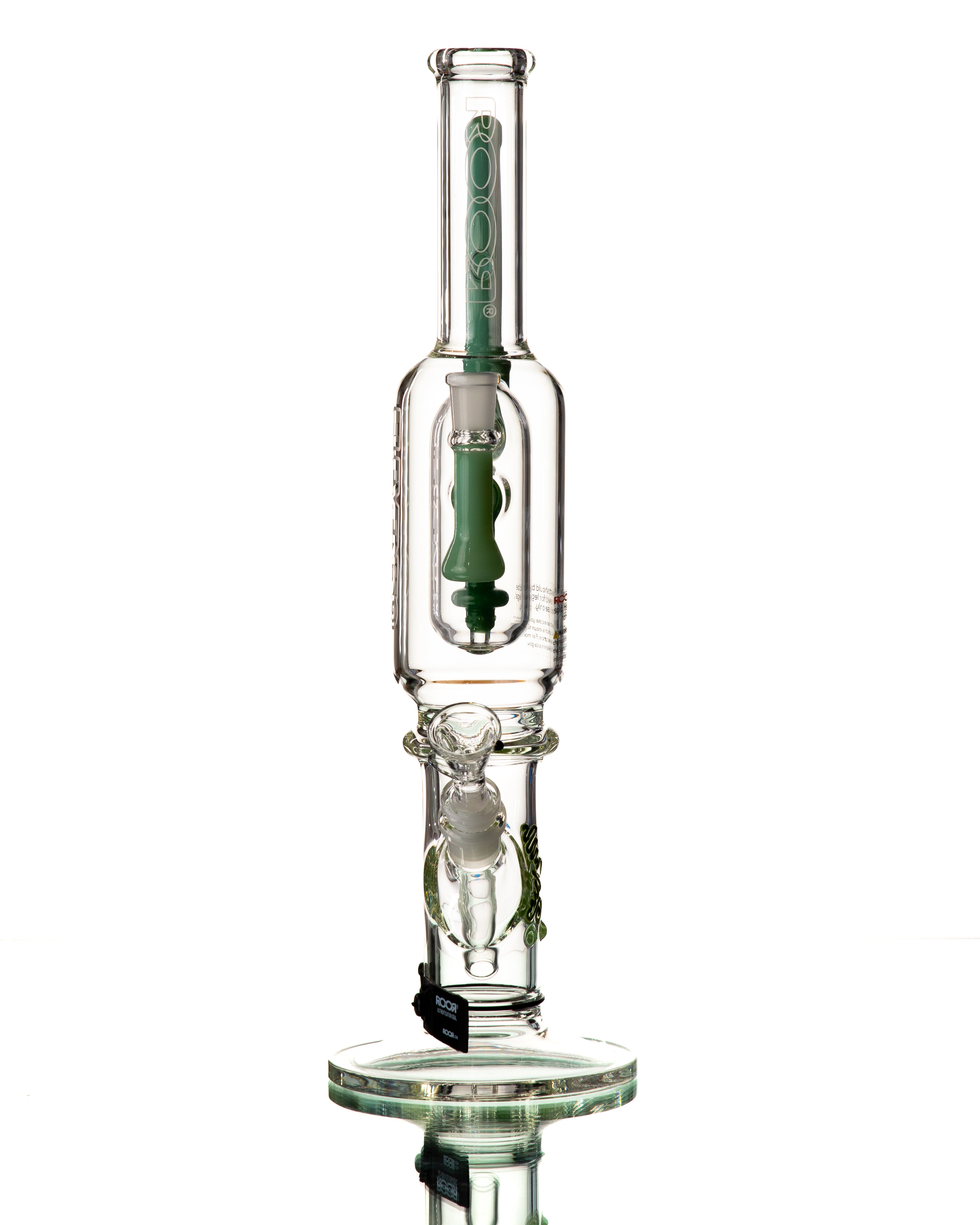 ROOR - 16" X 1130 Straight Tube - Clear & Green