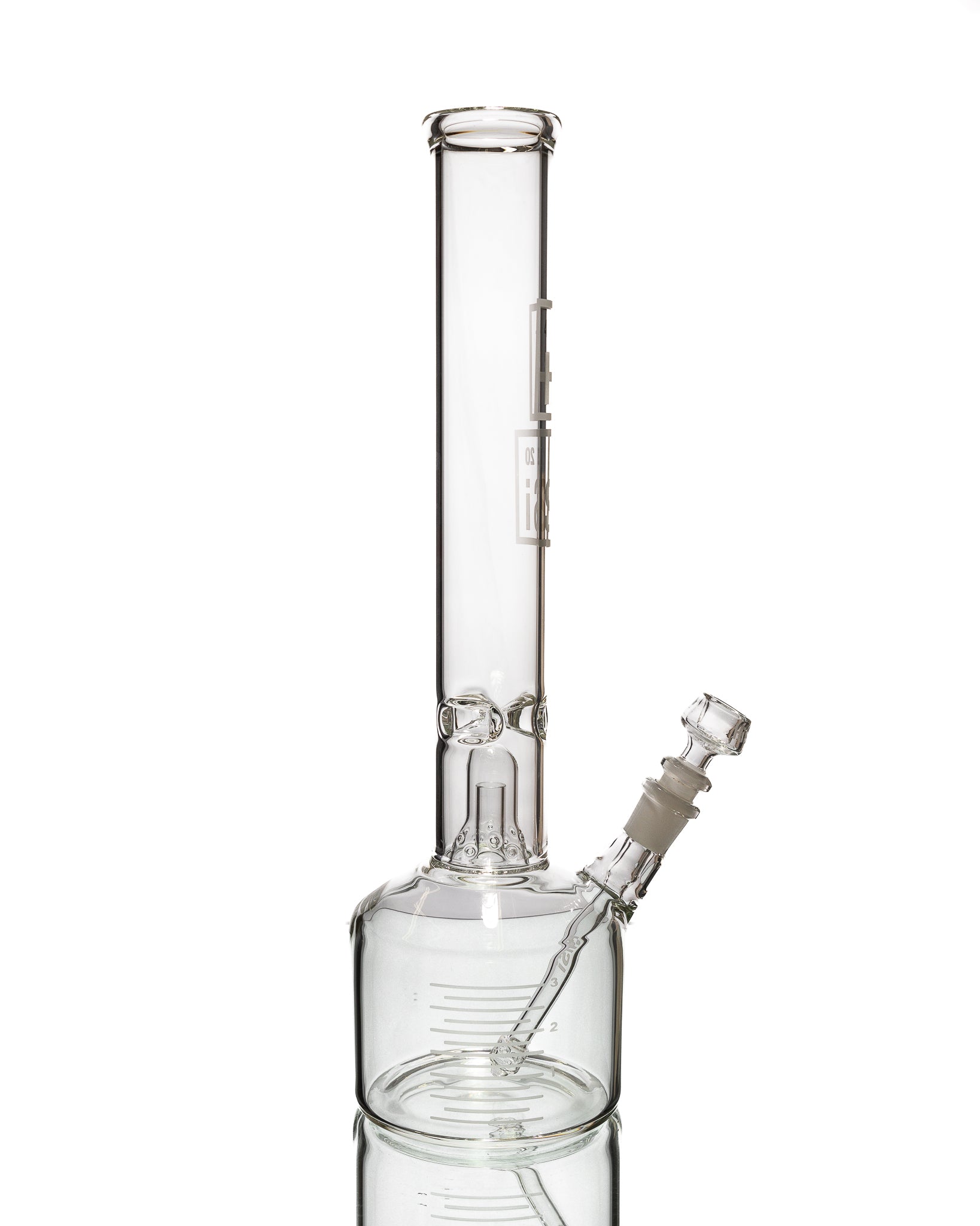 HiSi Glass - 17" Beaker - Double Bell Perc 2.0